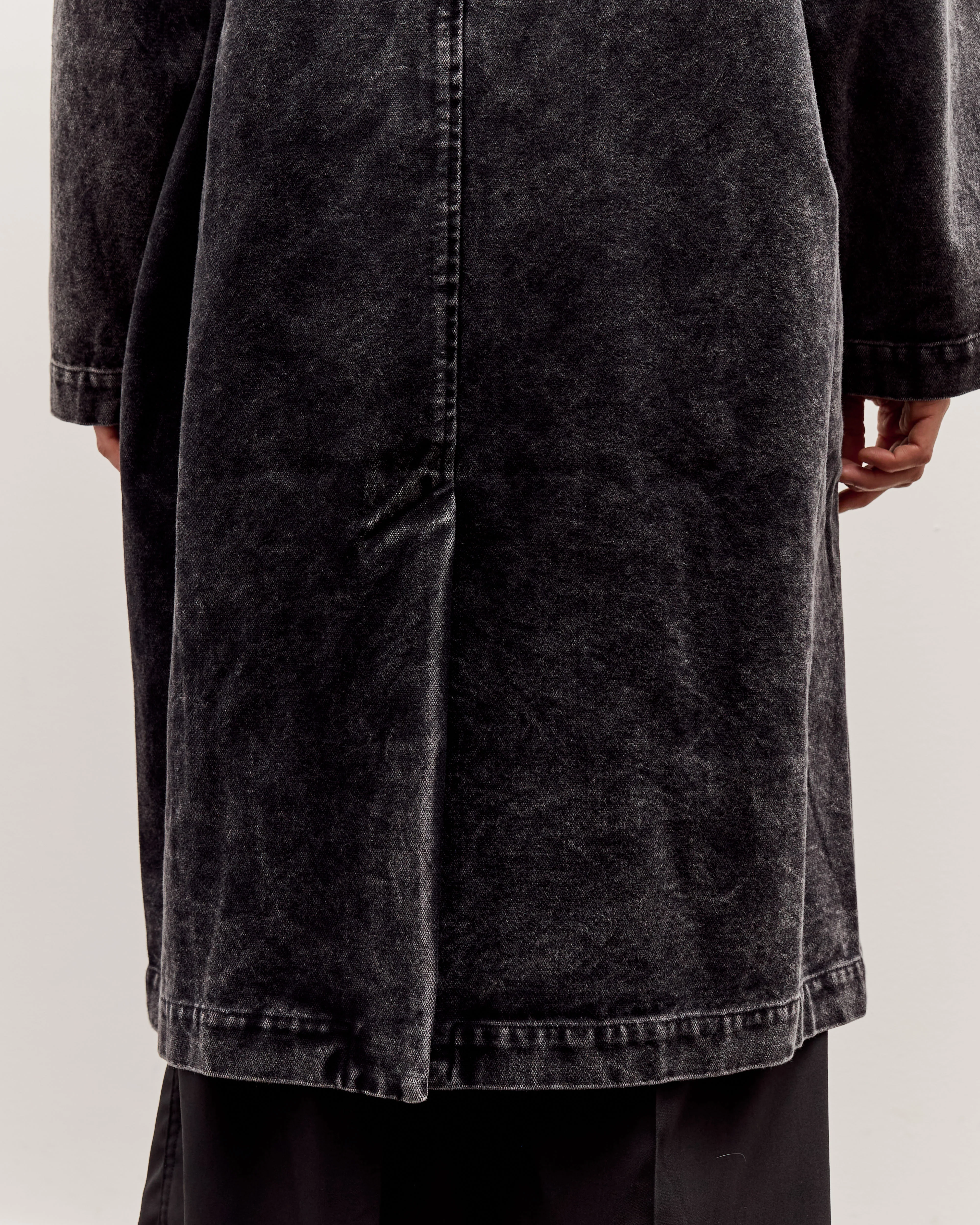 7115 by Szeki Fall Duster, Spotted Washed Black - Image 8