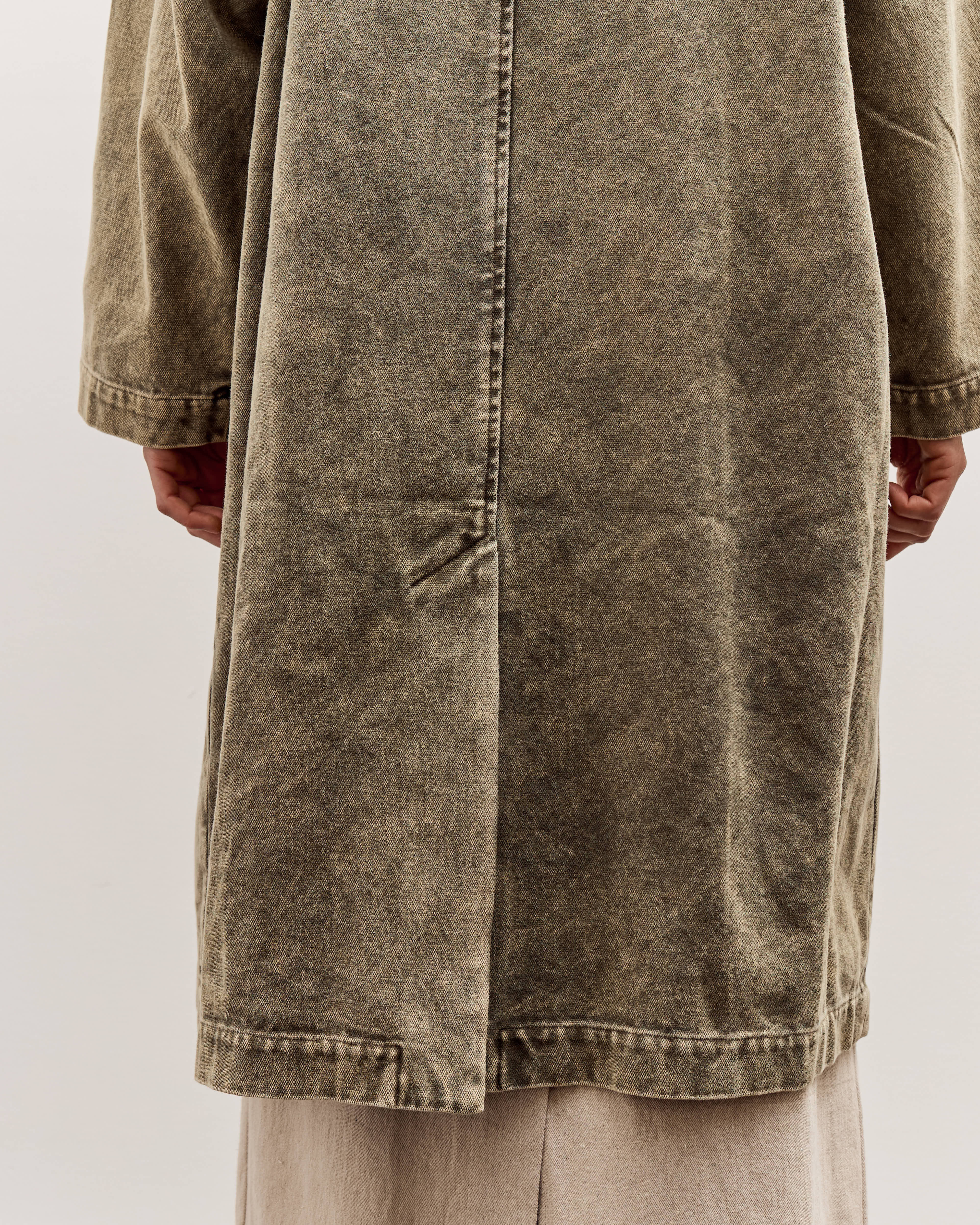 7115 by Szeki Fall Duster, Spotted Washed Olive - Image 9