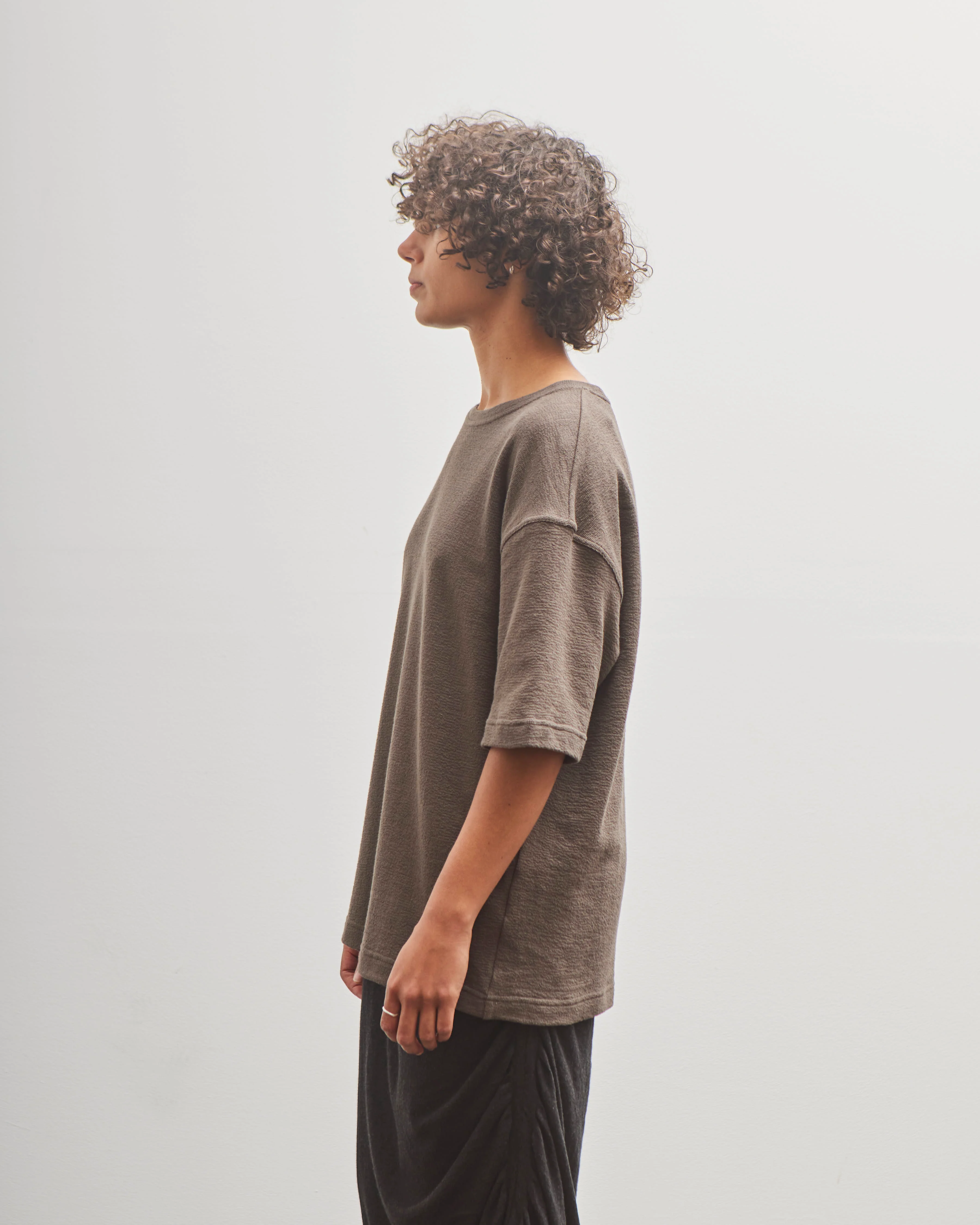 7115 by Szeki Signature Everyday Tee, Grey - Image 5