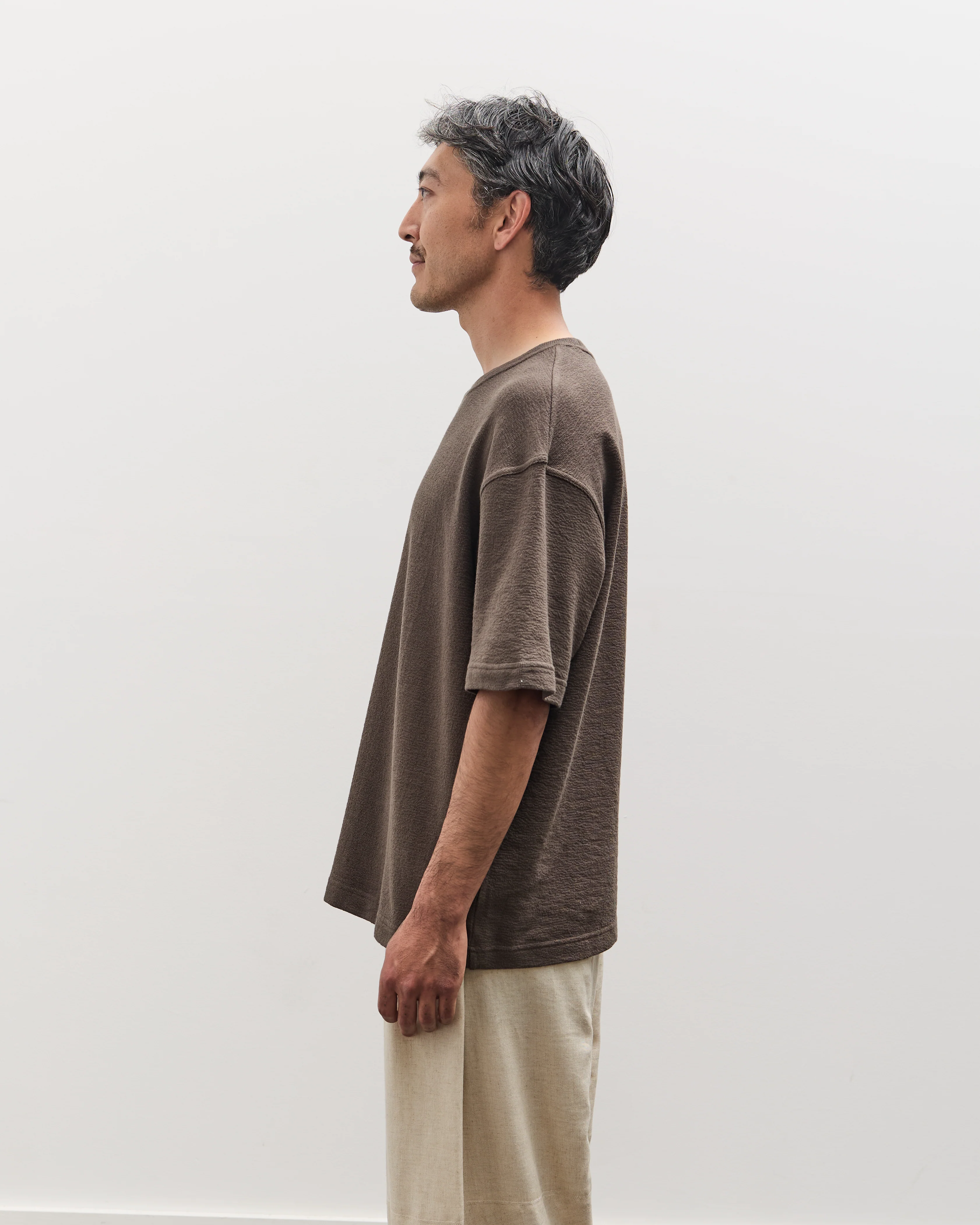 7115 by Szeki Unisex Signature Everyday Tee, Grey - Image 5