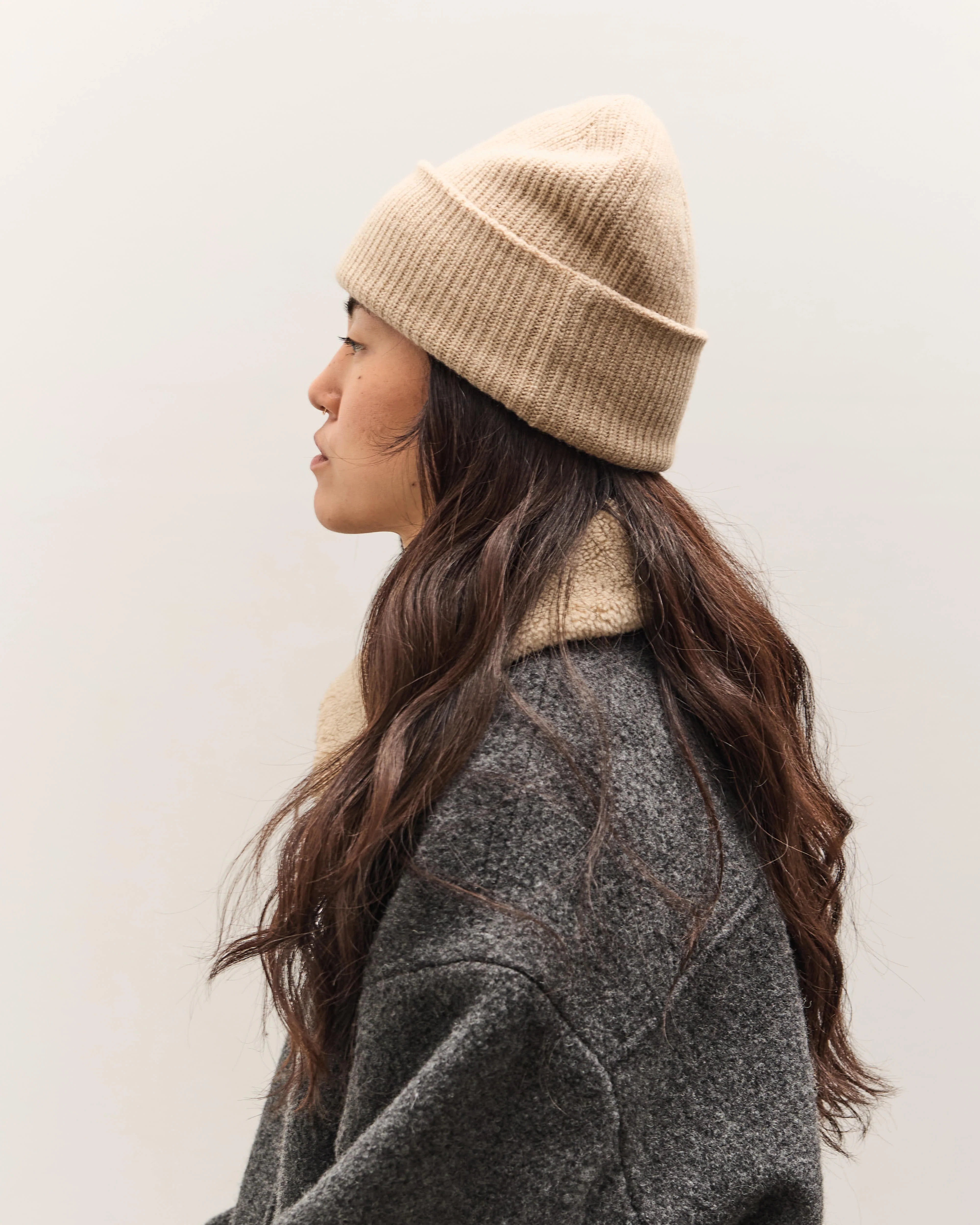 7115 by Szeki Signature Yak Beanie, Almond - Image 4