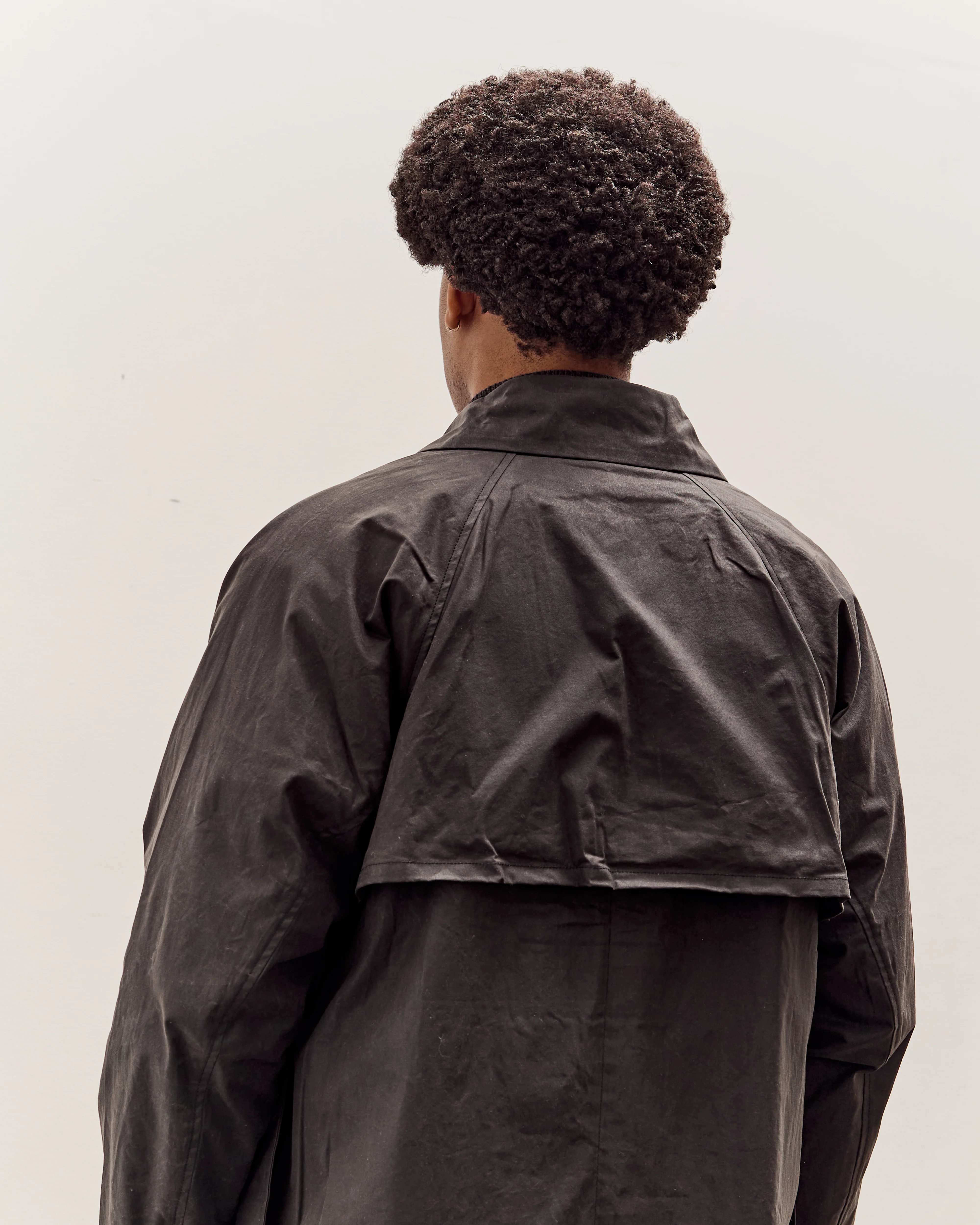 7115 by Szeki Spring Trench Overcoat - Waxed Edition Unisex, Charcoal - Image 7