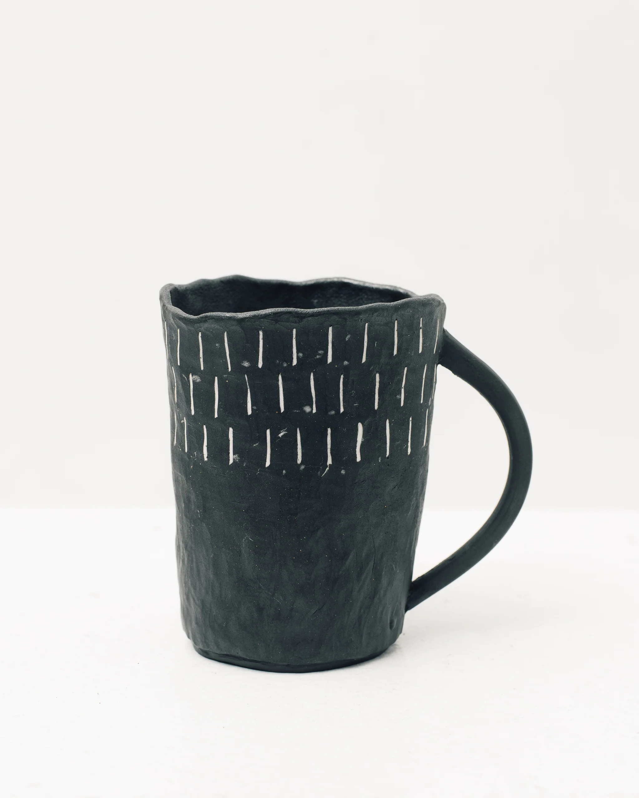 Ayame Bullock Black Mudcloth Mugs - Image 3
