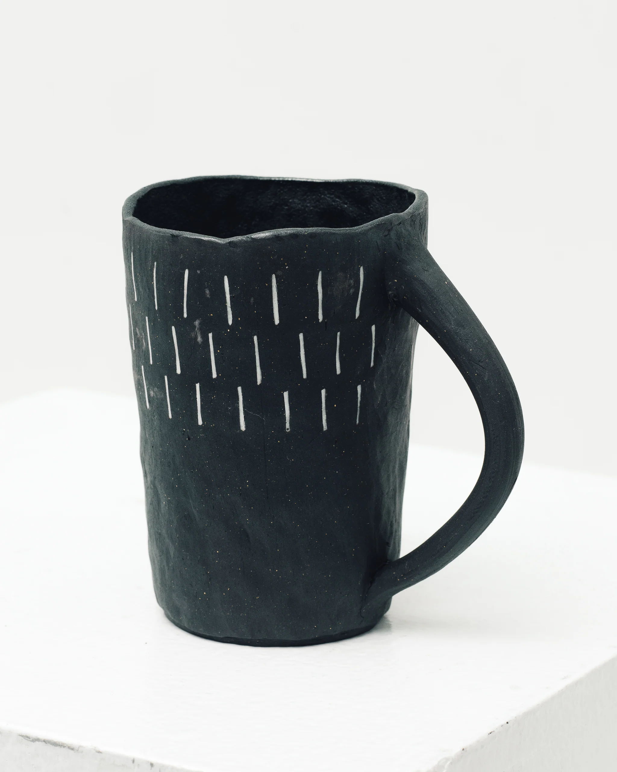 Ayame Bullock Black Mudcloth Mugs - Image 5