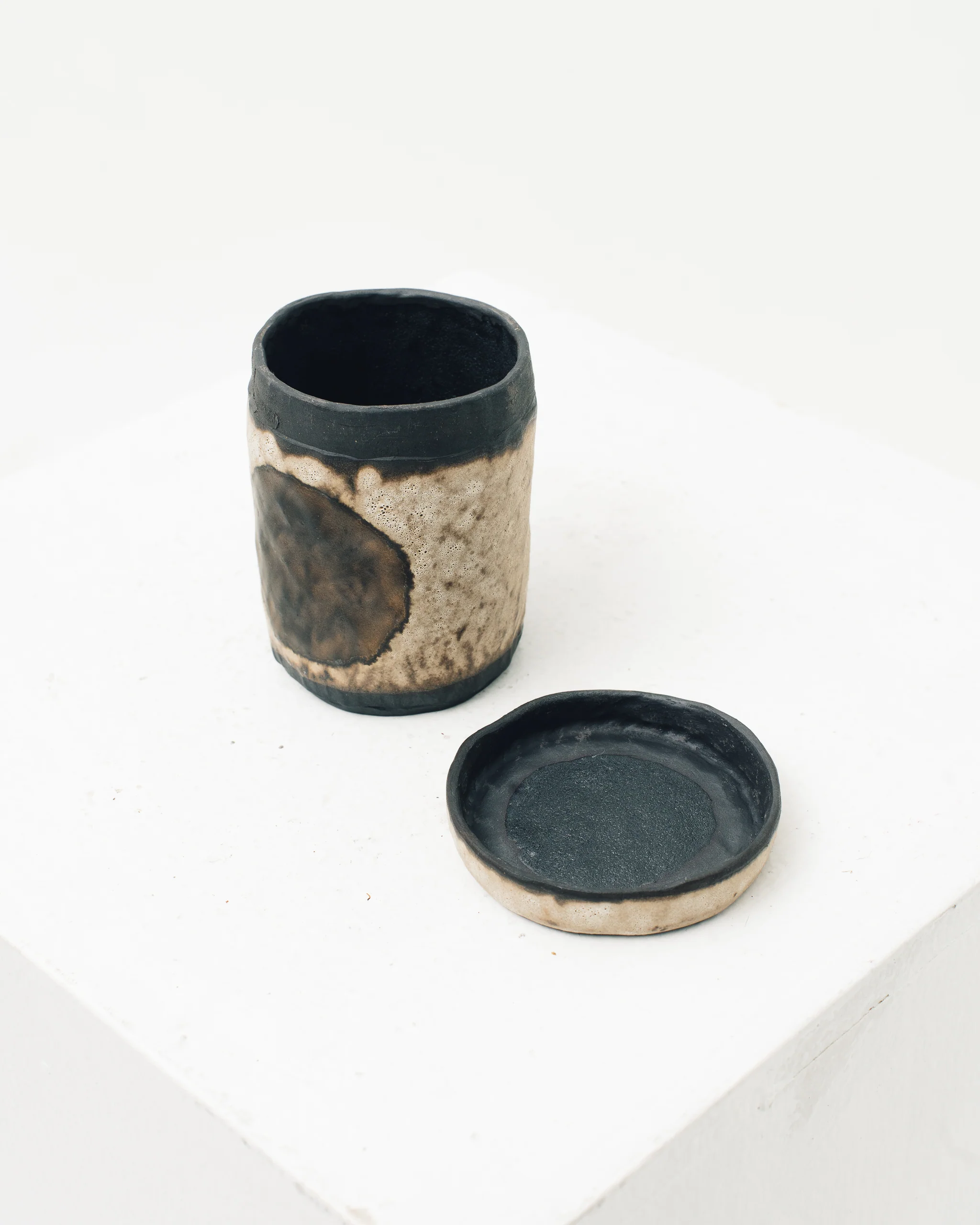 Ayame Bullock Copper Moon Tea Canister - Image 3