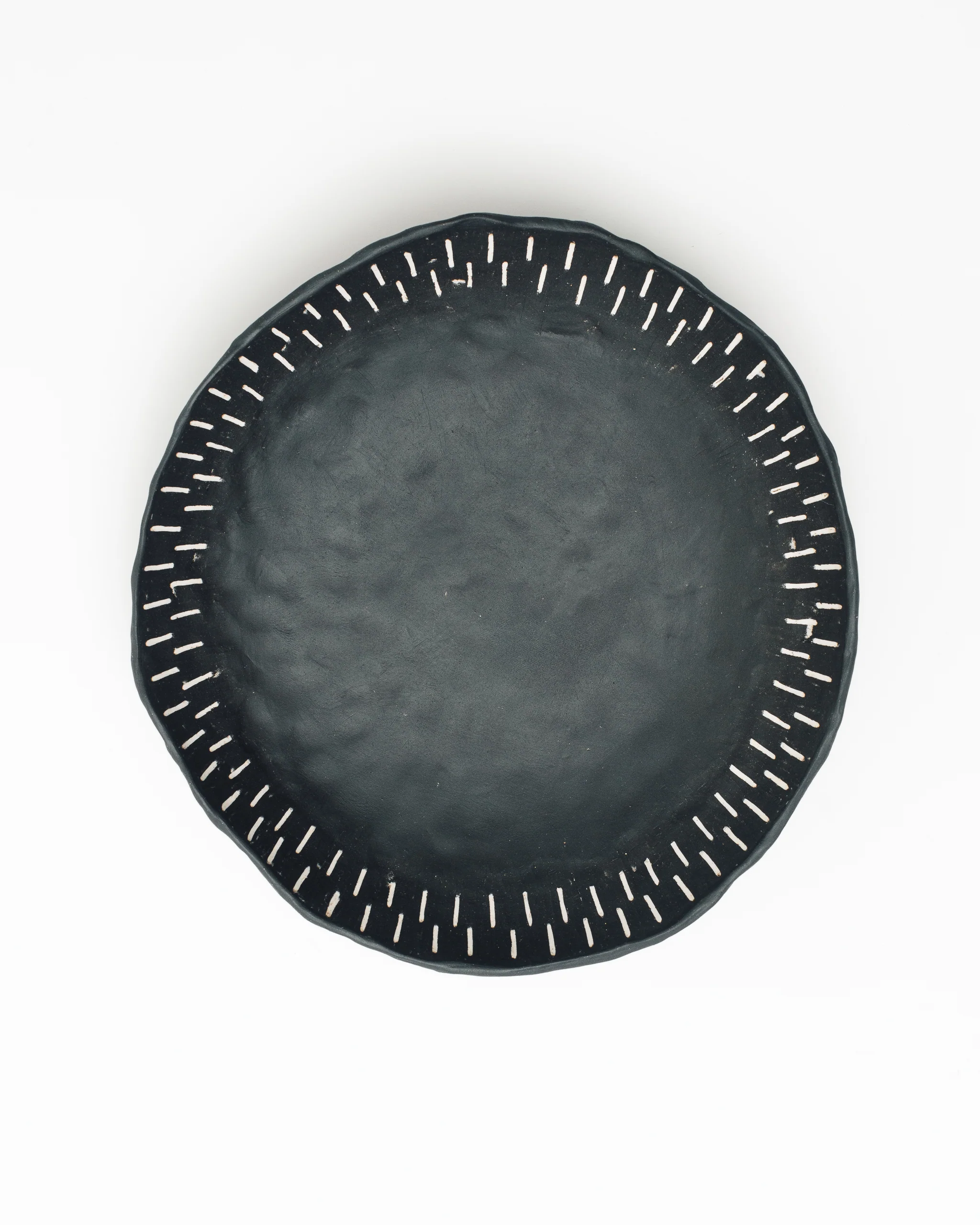 Ayame Bullock Black Mudcloth Bowls - Image 3