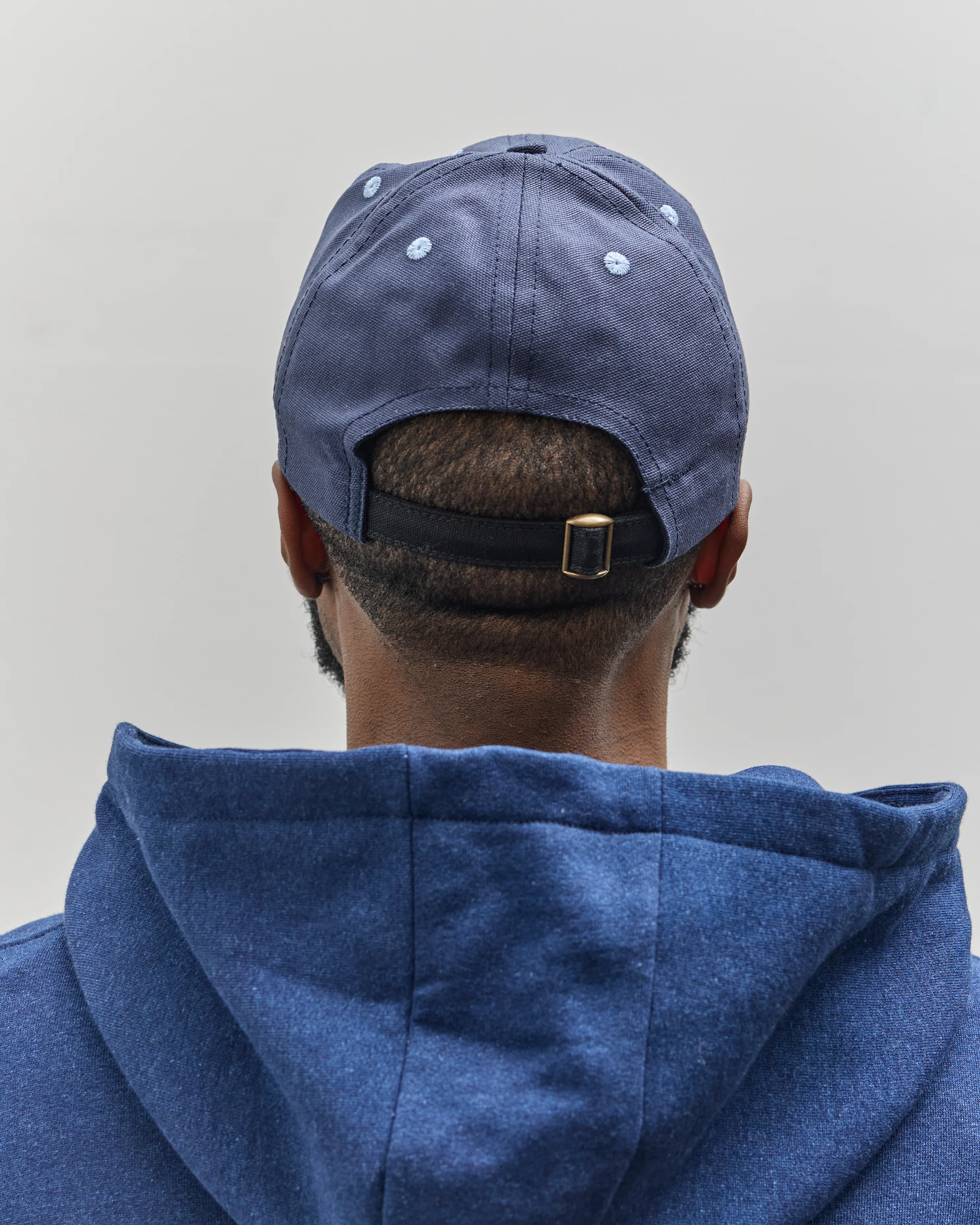 Brain Dead California Design Long Brim Hat, Navy - Image 5