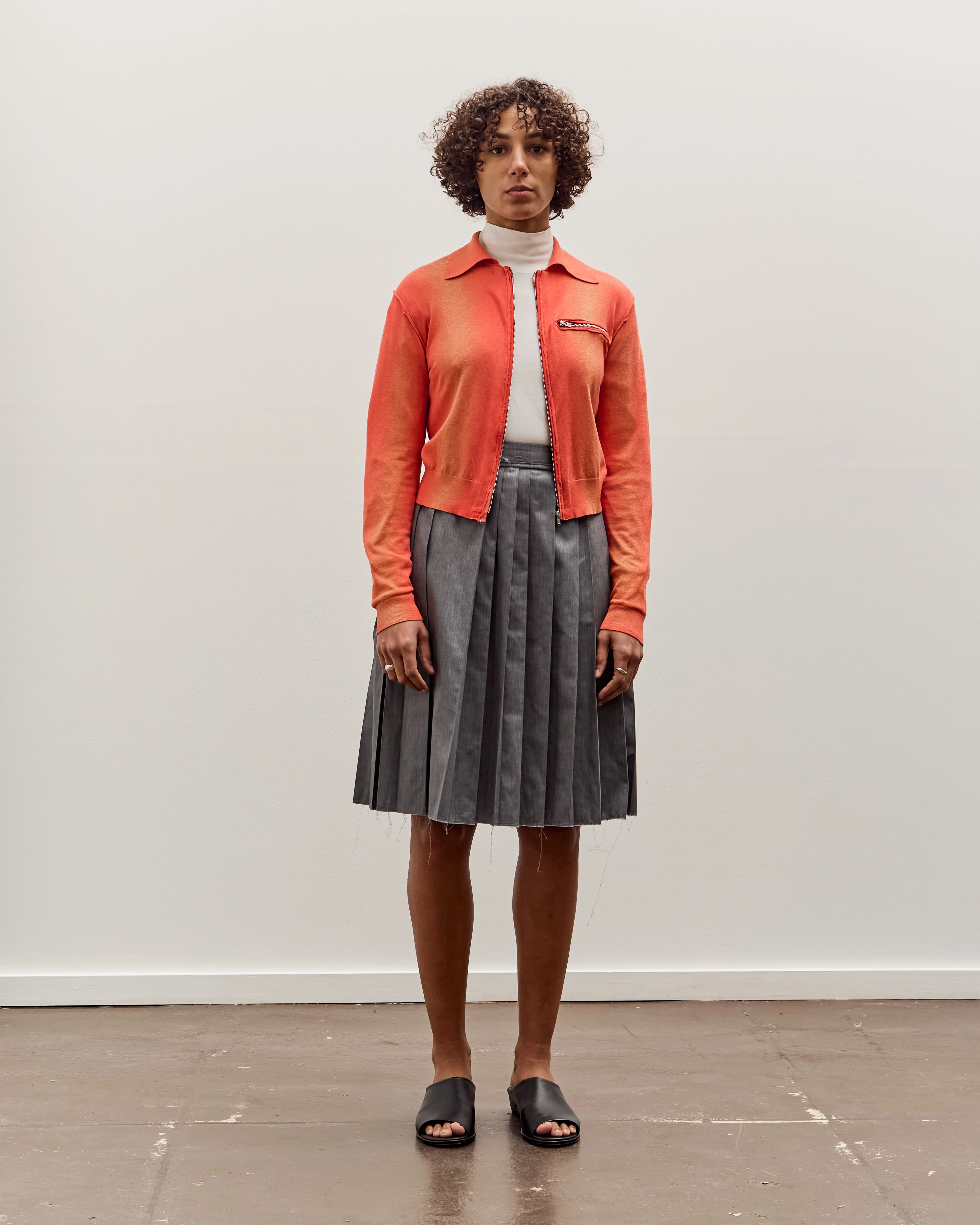 Camiel Fortgens 70S Cardigan, Red Sunfade - Image 3