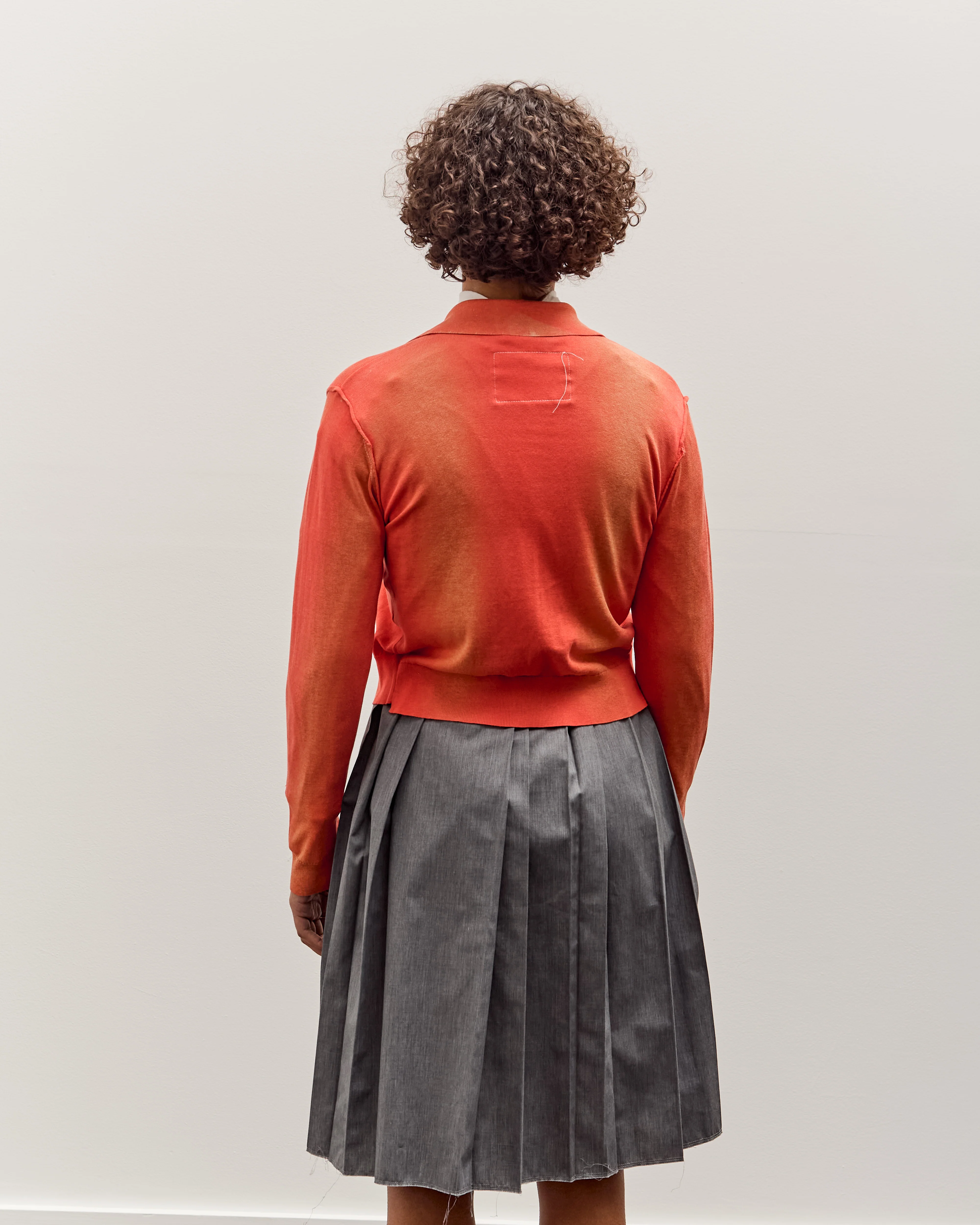 Camiel Fortgens 70S Cardigan, Red Sunfade - Image 6