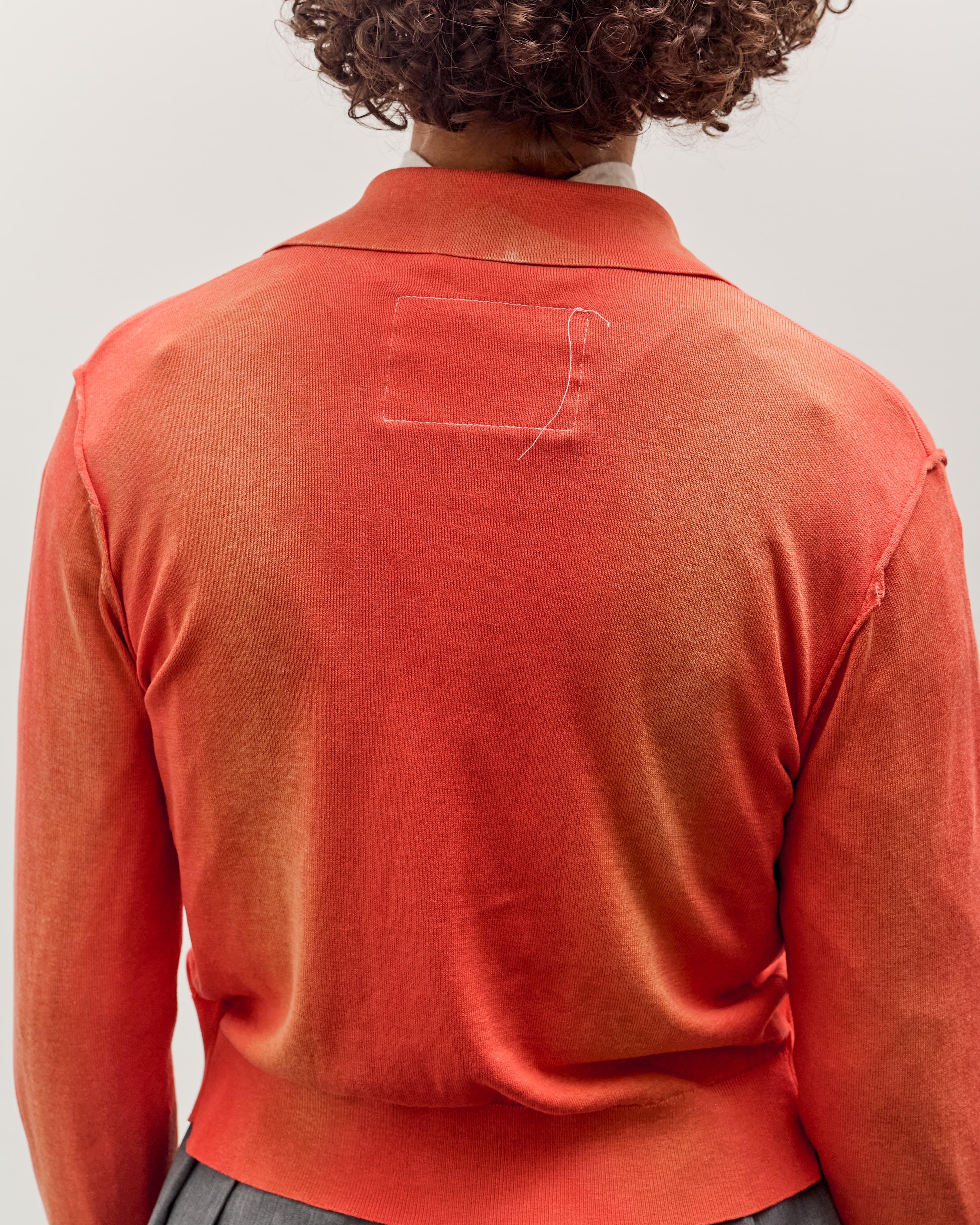 Camiel Fortgens 70S Cardigan, Red Sunfade - Image 8