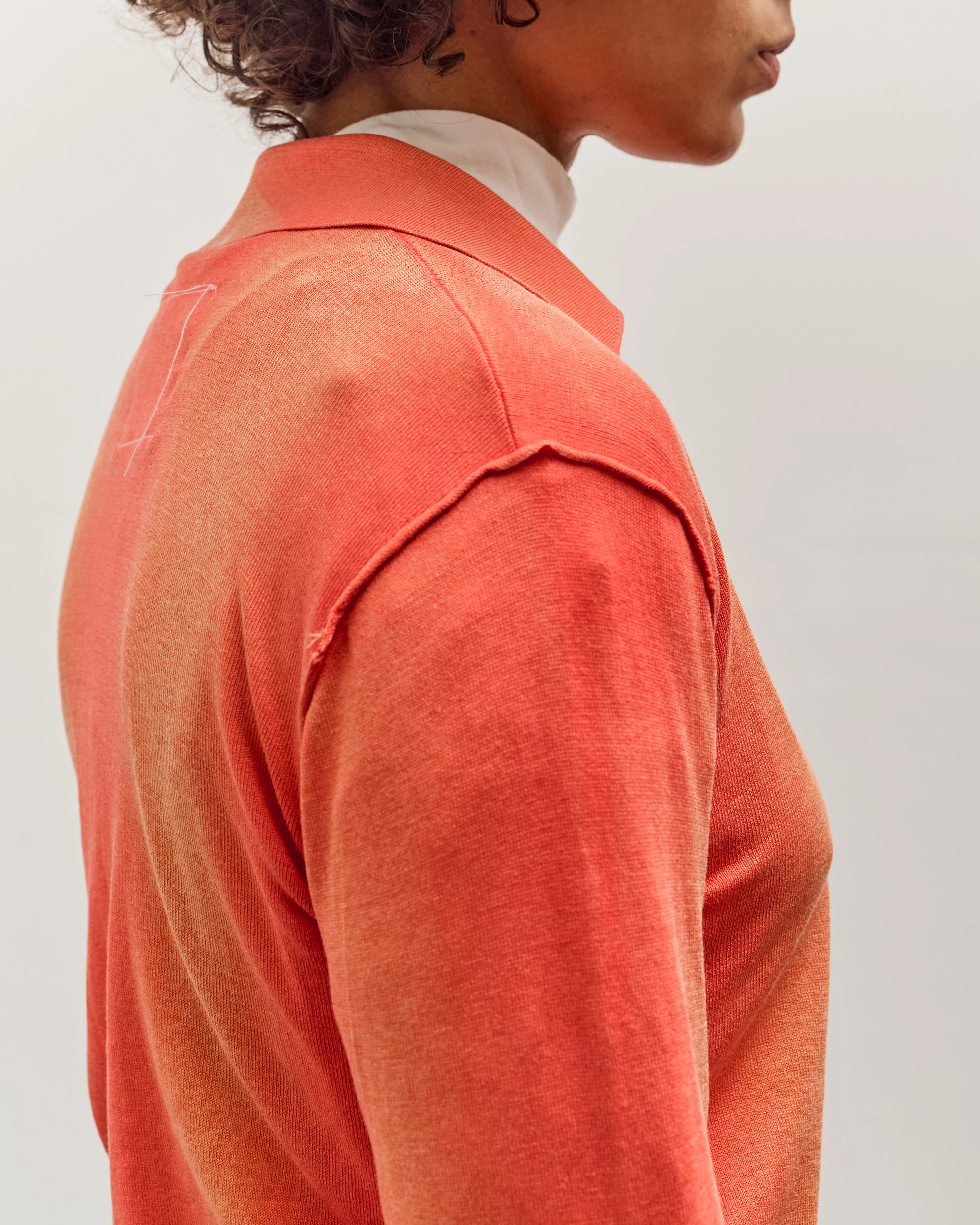 Camiel Fortgens 70S Cardigan, Red Sunfade - Image 9