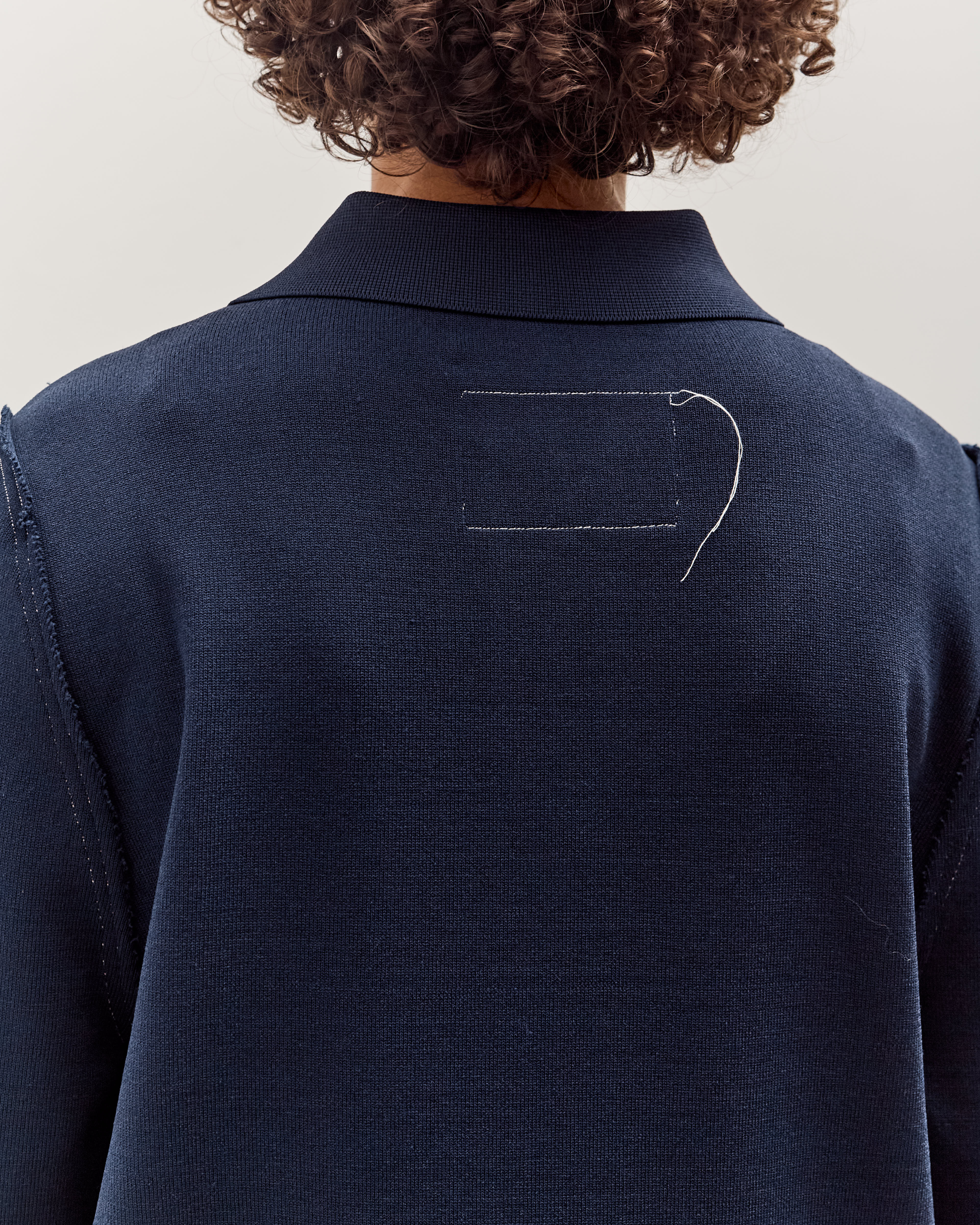 Camiel Fortgens Ajur Cardigan, Petrol - Image 10