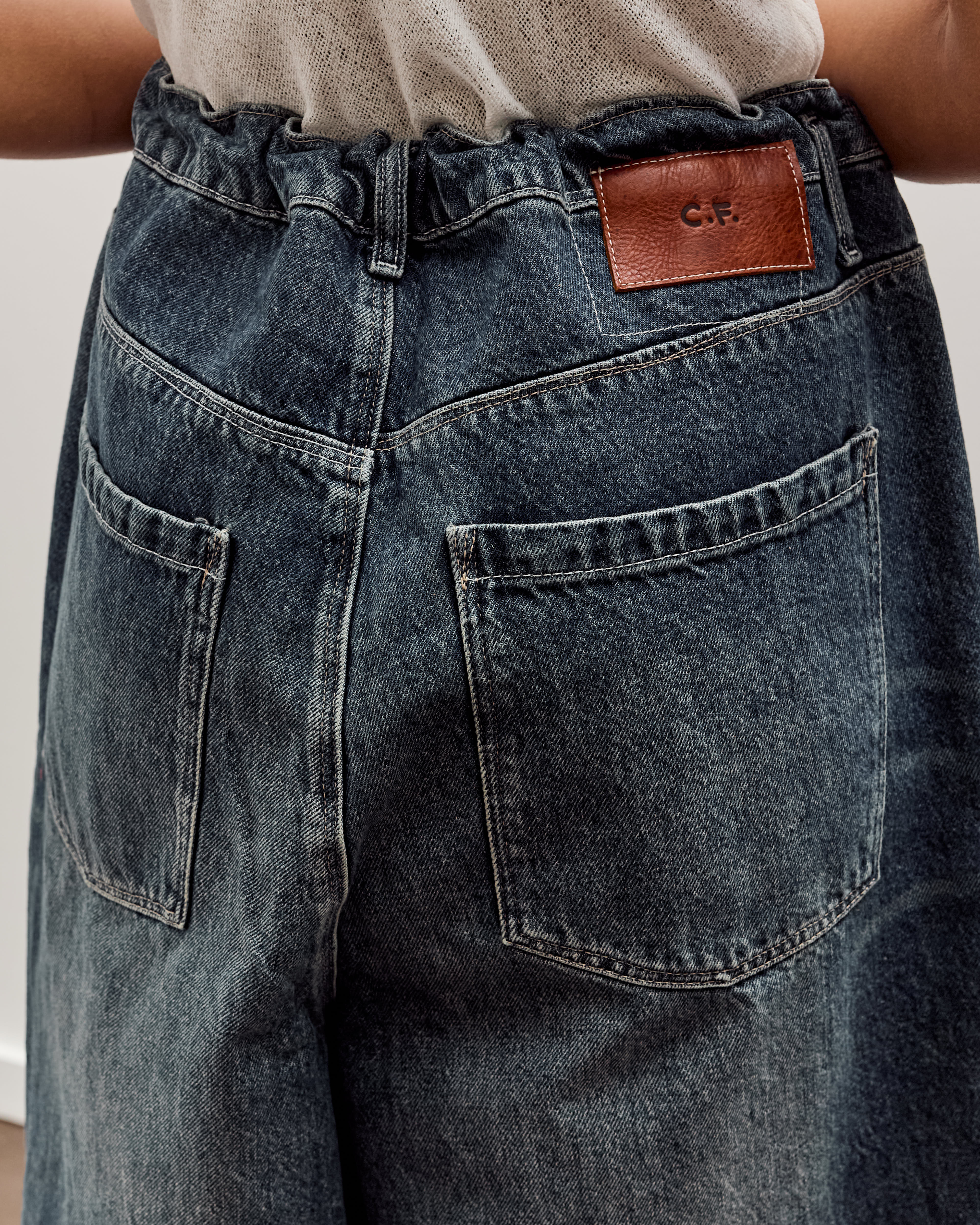 Camiel Fortgens Big Shorts, Vintage Wash - Image 7