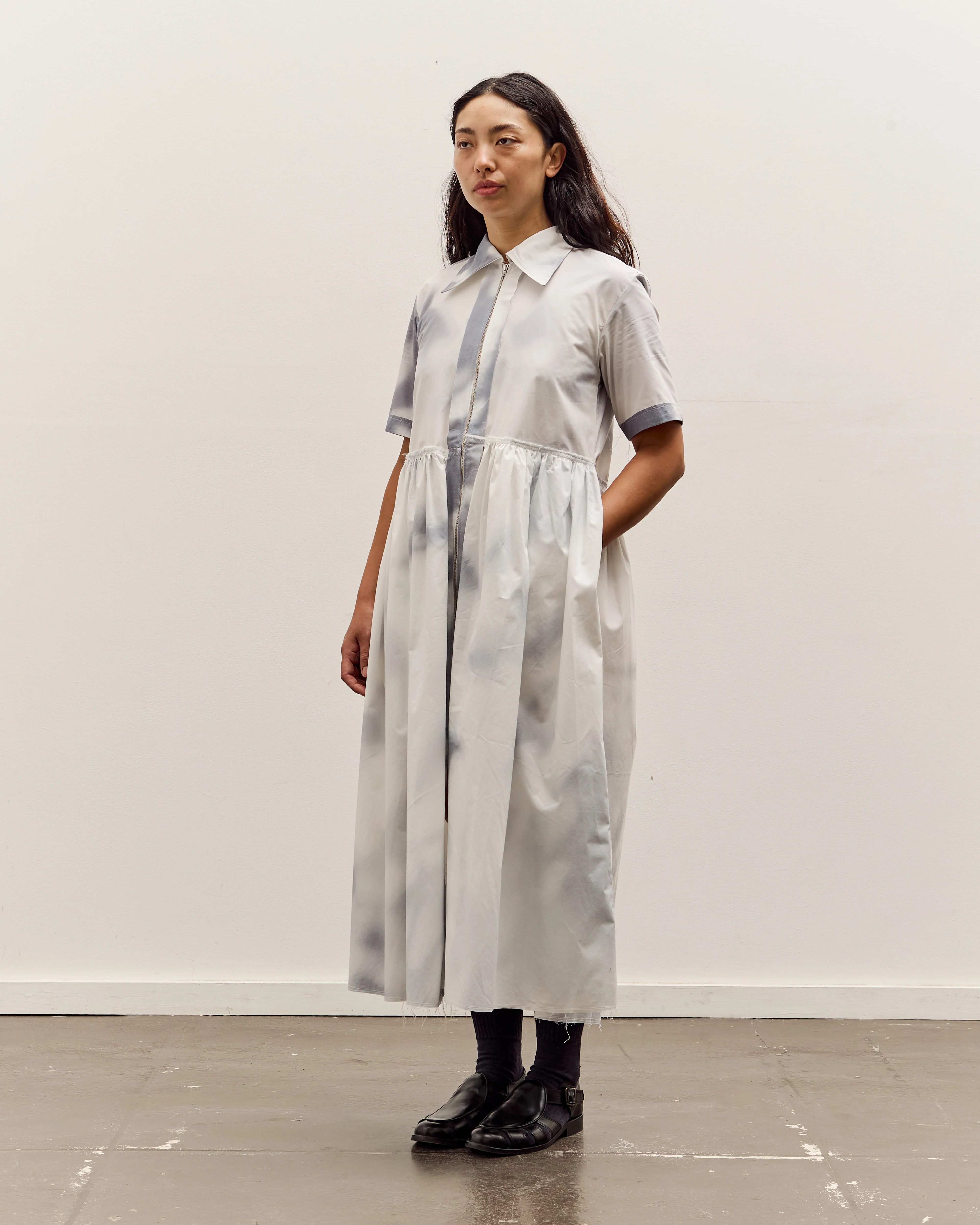 Camiel Fortgens Fast Shirt Dress, Shade Print - Image 4