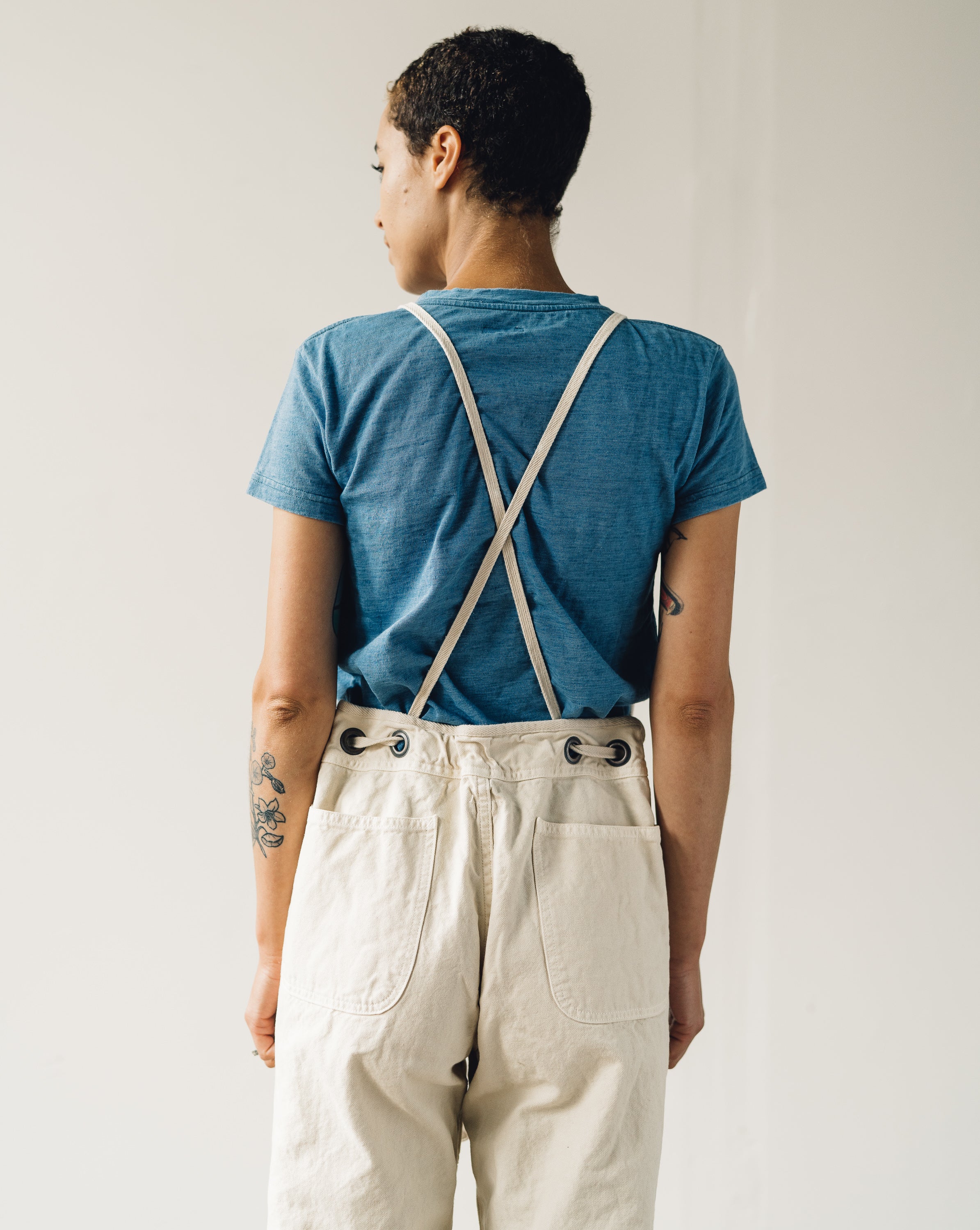Kapital Light Canvas Welder Overall, Natural - Image 6