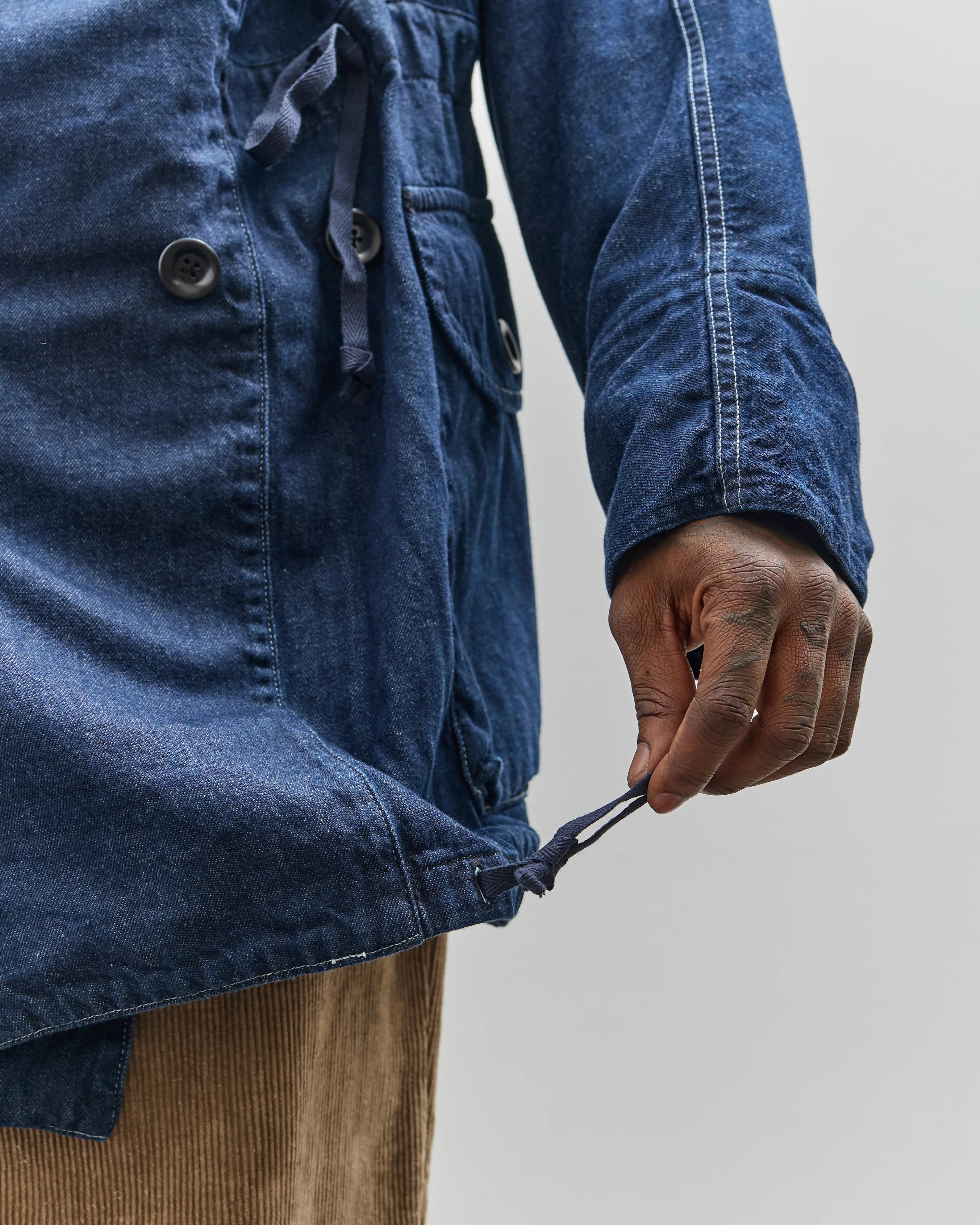 Kapital 10oz Denim Ring Coat, Indigo - Image 13