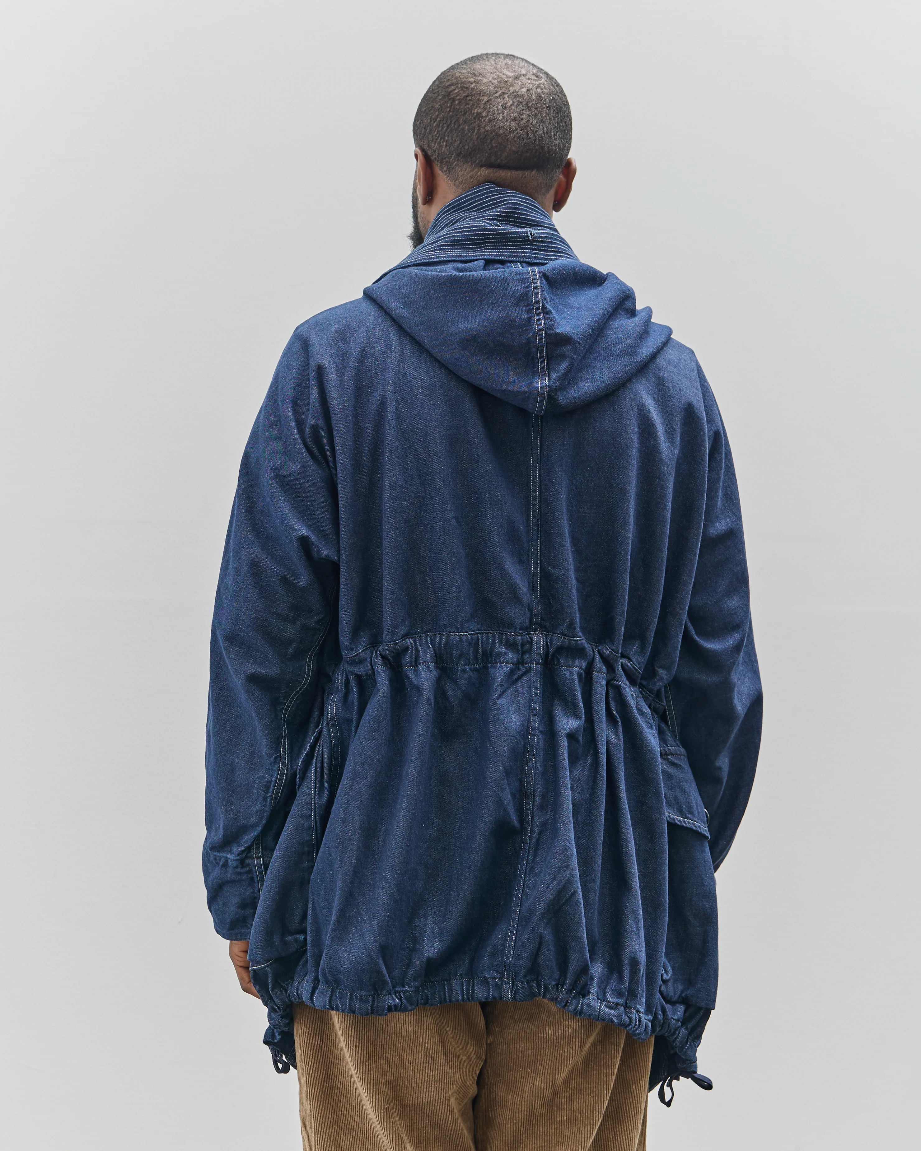 Kapital 10oz Denim Ring Coat, Indigo - Image 17