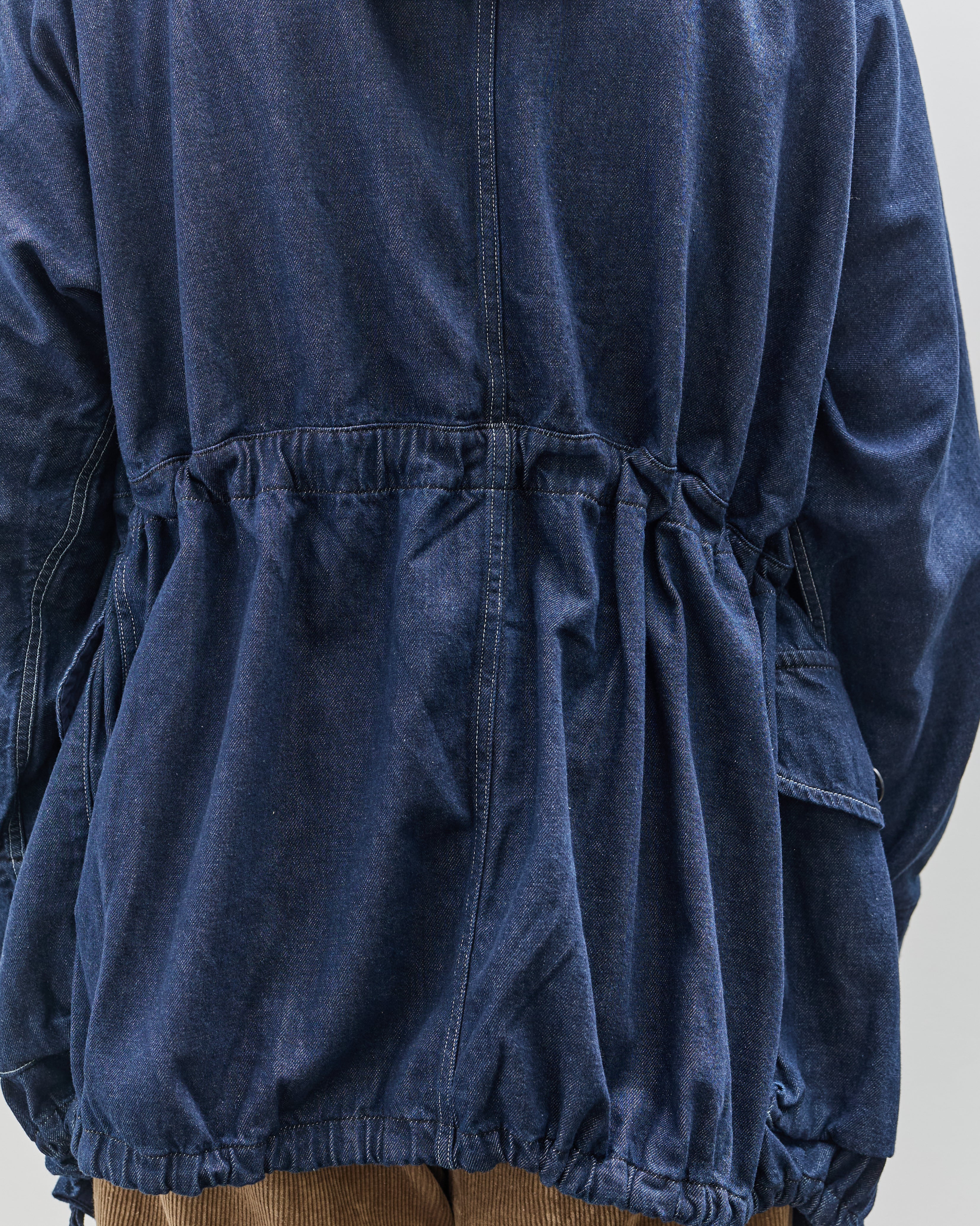Kapital 10oz Denim Ring Coat, Indigo - Image 8