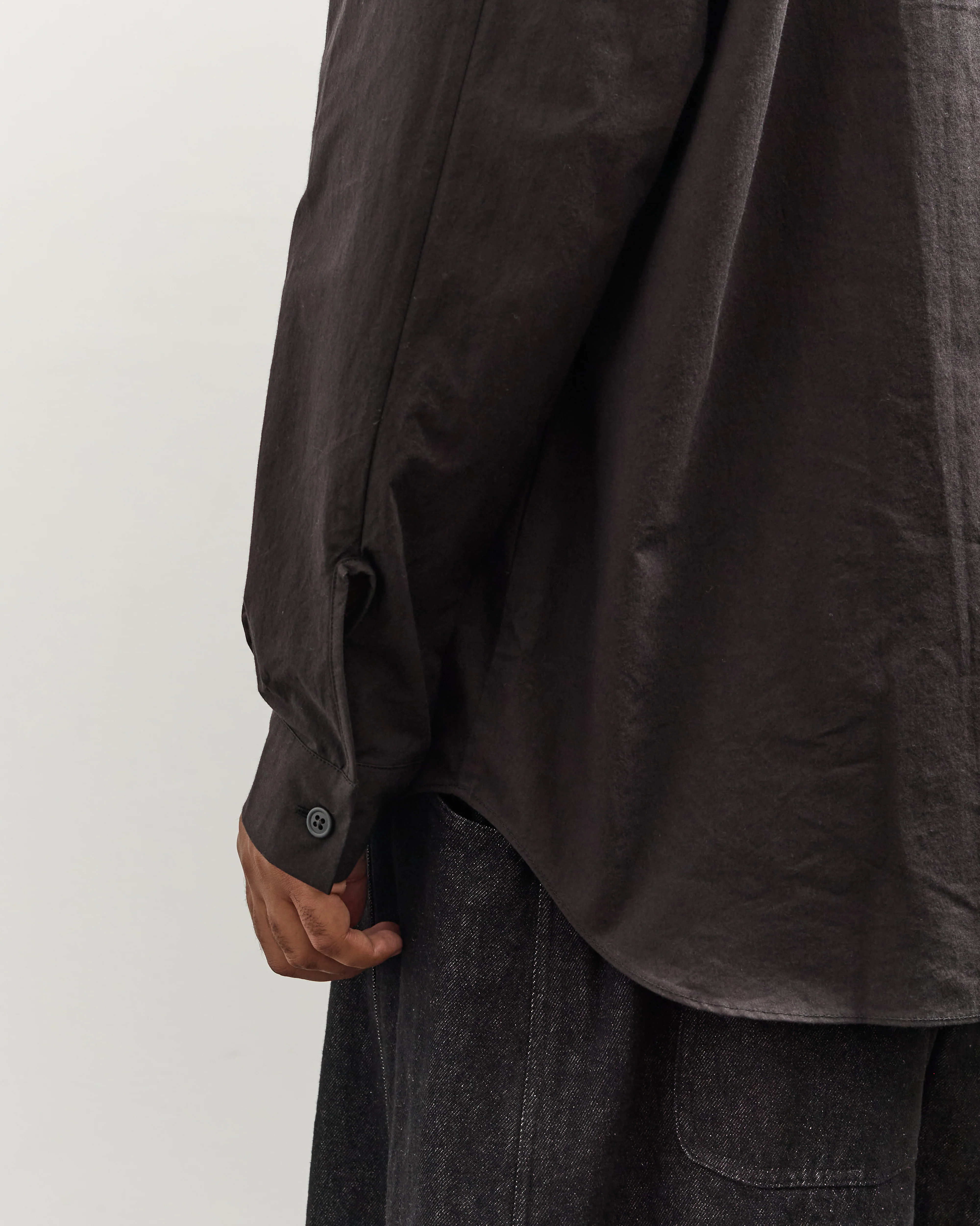 MAN-TLE R0S8 Weather Shirt, Black Weather - Image 8