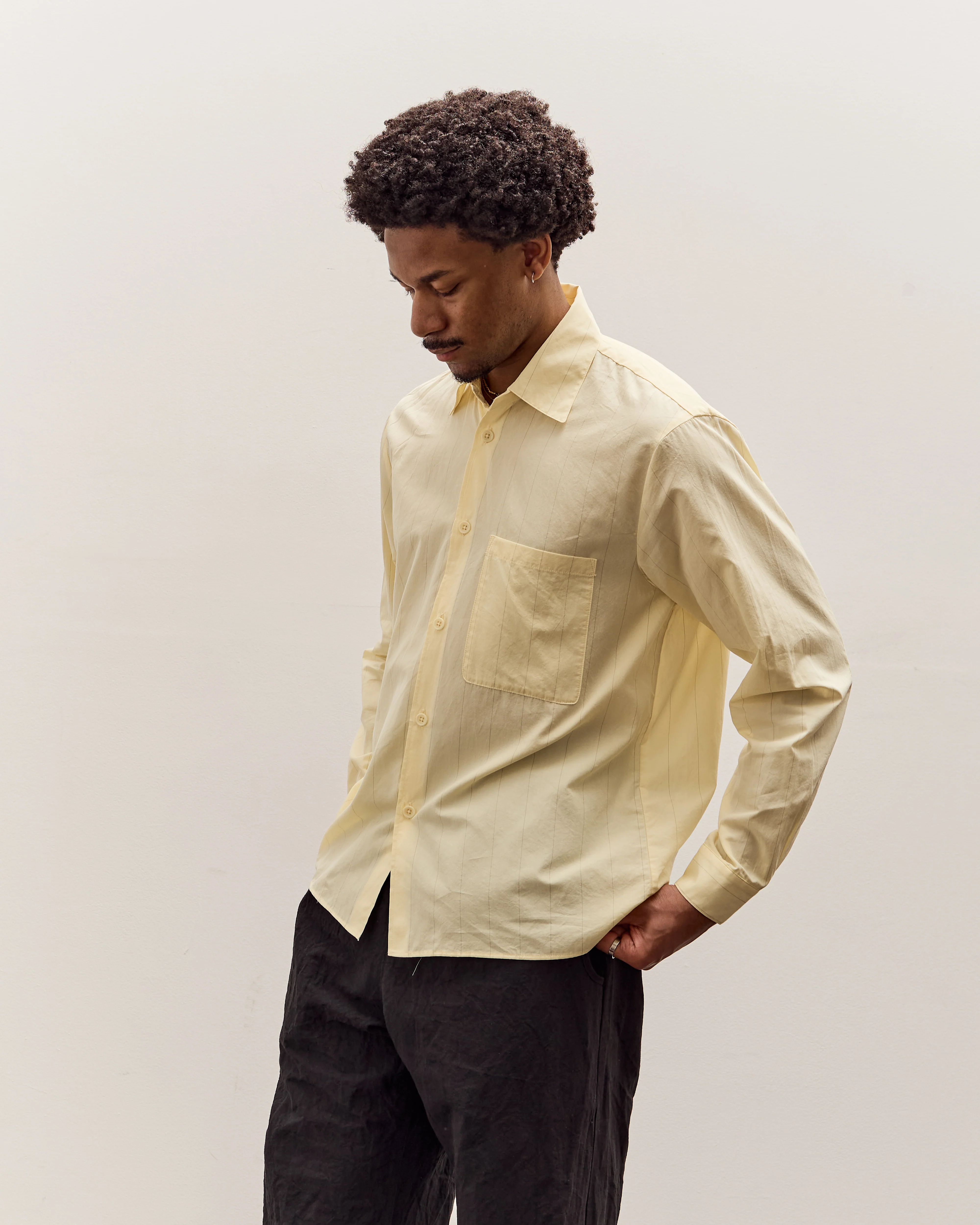 MAN-TLE R20S4 OD Shirt, Yellow Pin - Image 4