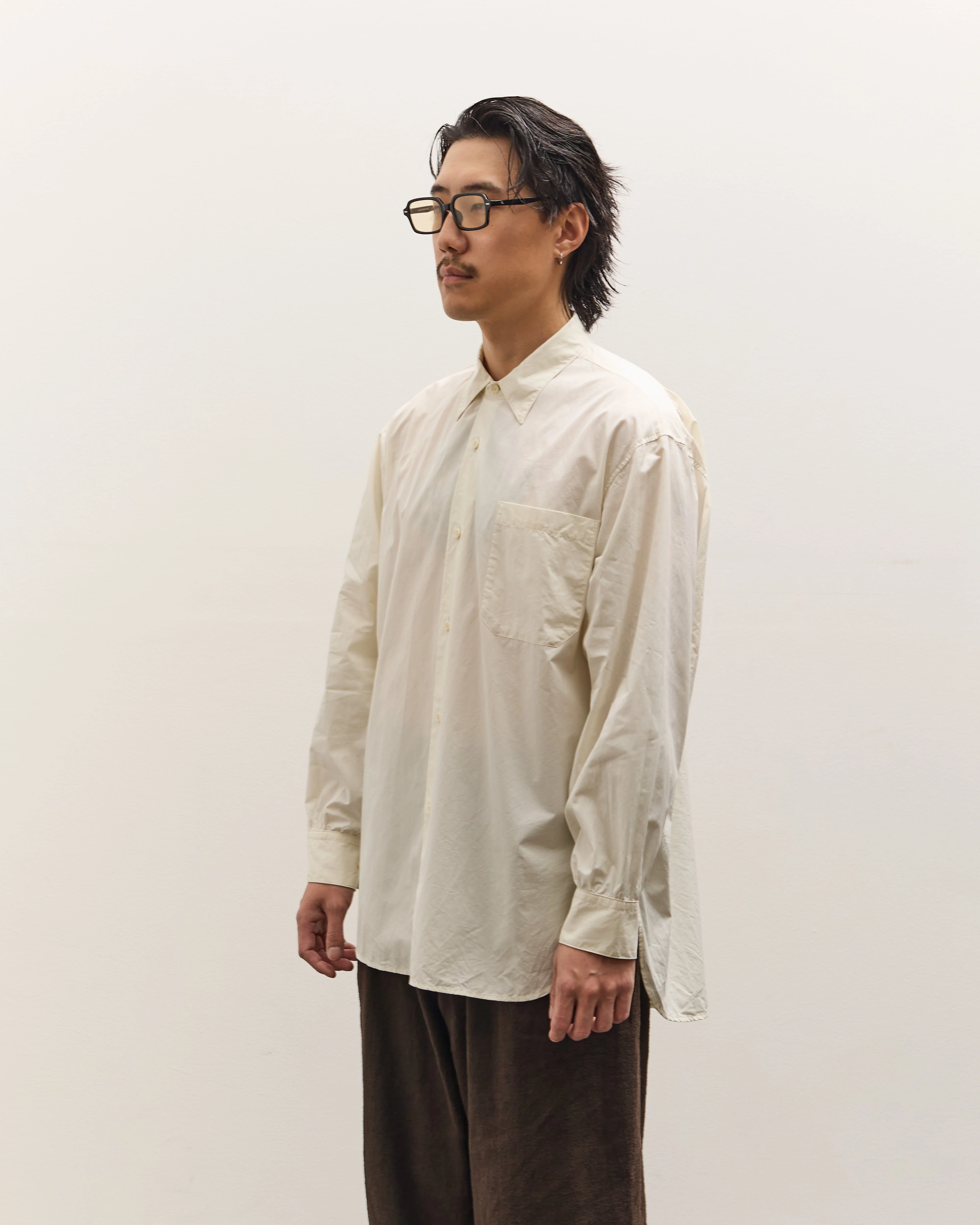 Mark.S Dress Shirt, Ecru - Image 4