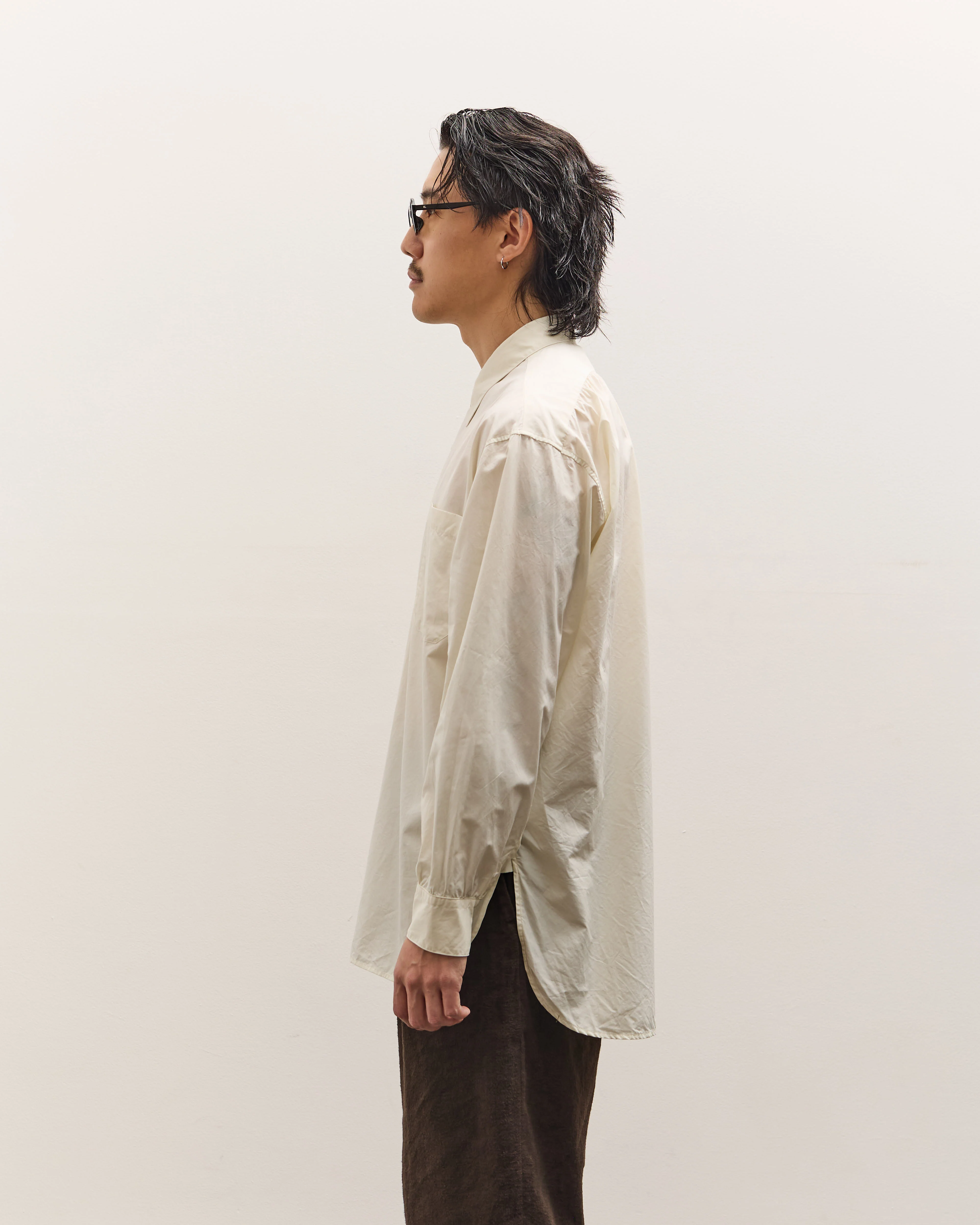 Mark.S Dress Shirt, Ecru - Image 5