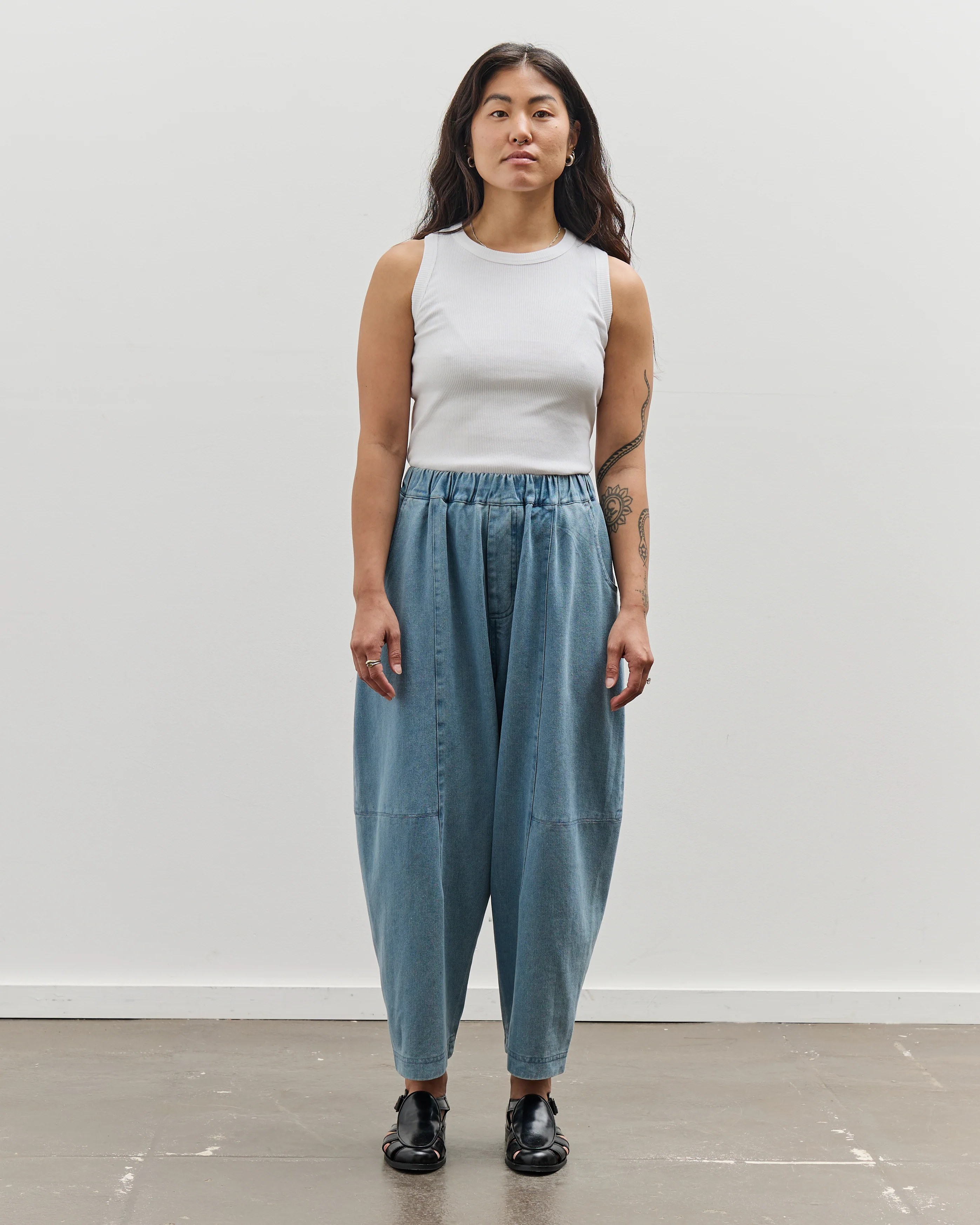 Merz b. Schwanen Ribbed Tanktop, White - Image 3