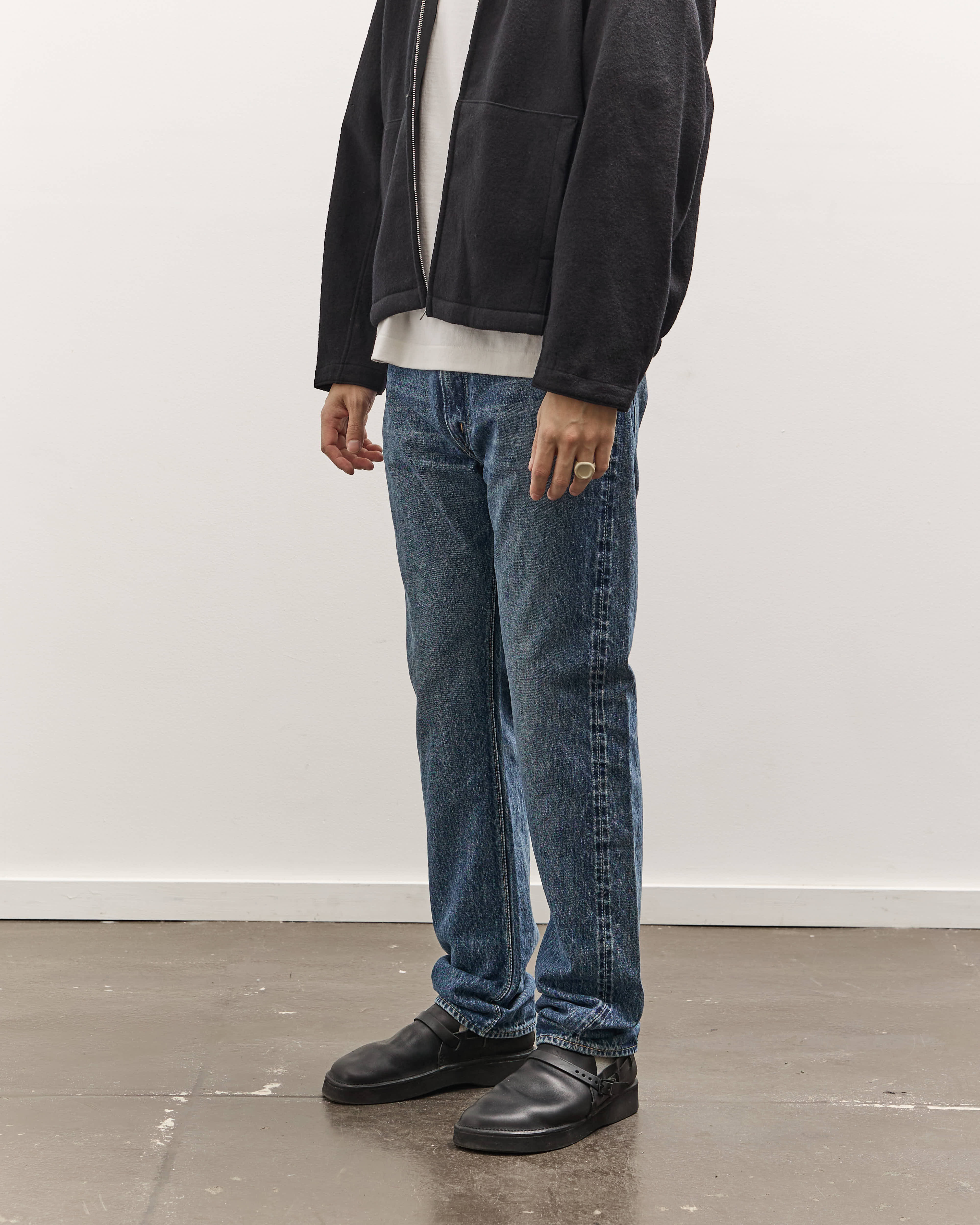 orSlow 107 Ivy Fit Denim, 2 Year Wash - Image 3