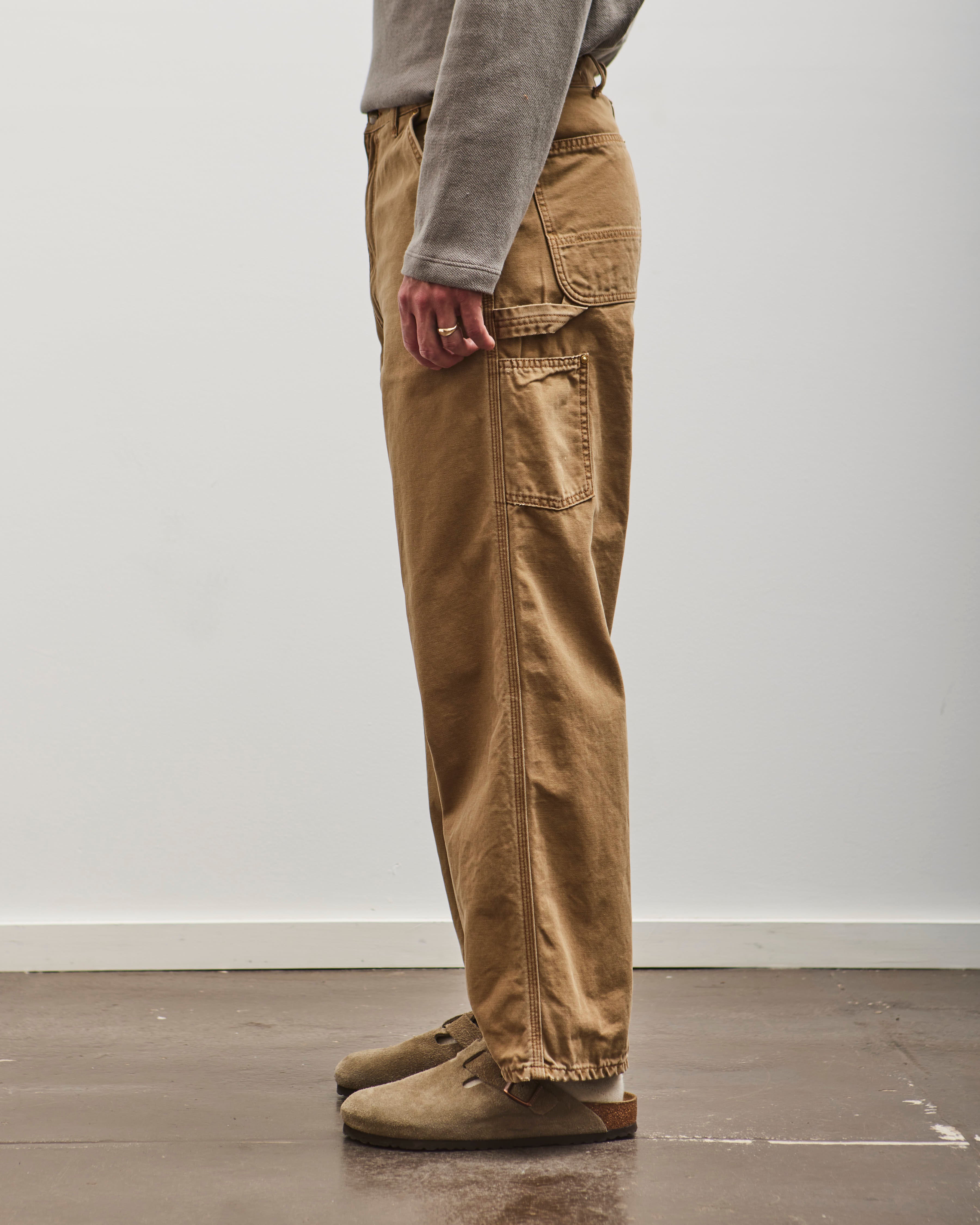 orSlow Dad'S Fit Painter Pants, Brown - Image 5