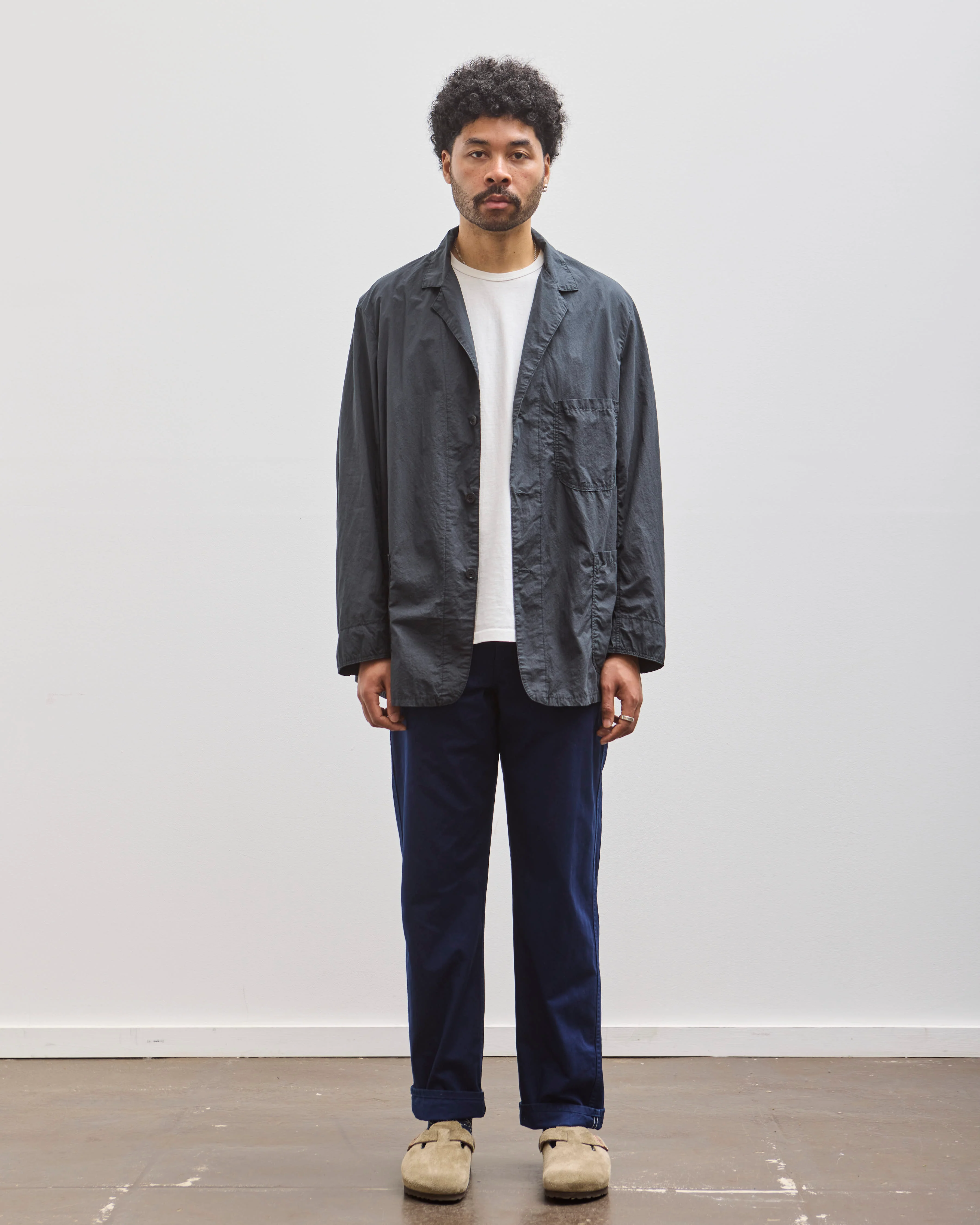 orSlow Unisex French Work Pant, Blue - Image 3