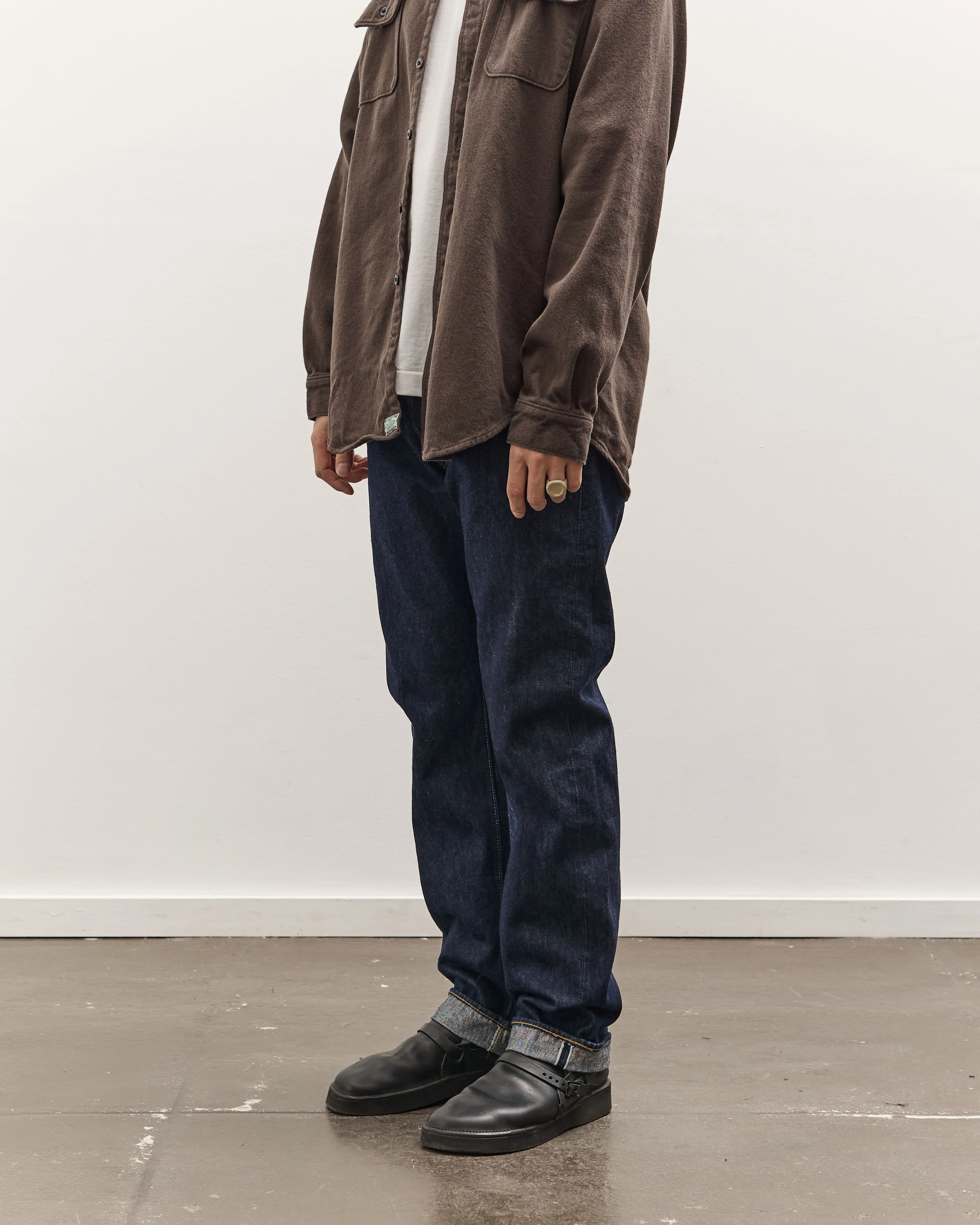 orSlow 107 Ivy Fit Denim, One Wash - Image 4