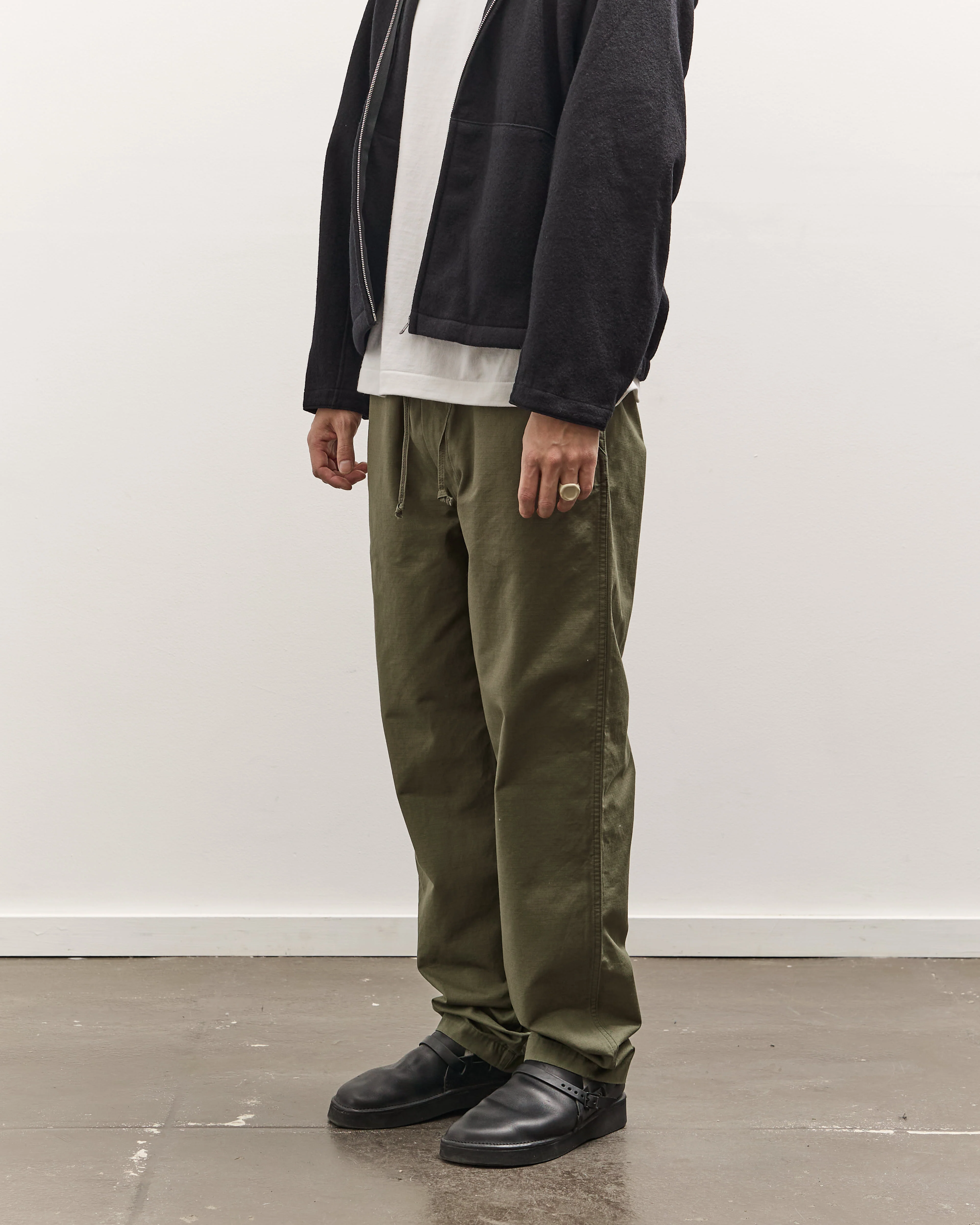 OrSlow Ripstop New Yorker Pant, Army Green - Image 3