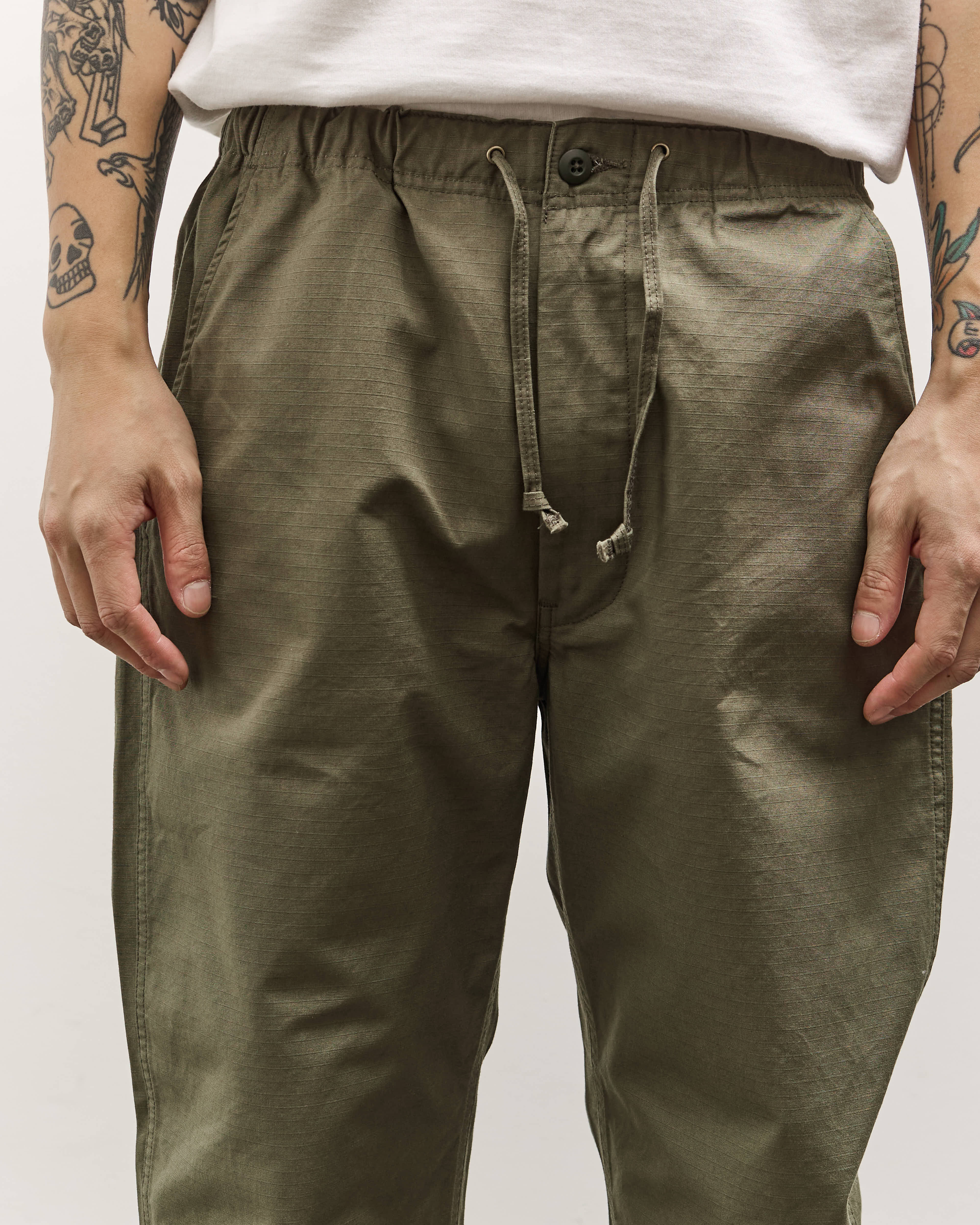 OrSlow Ripstop New Yorker Pant, Army Green - Image 5