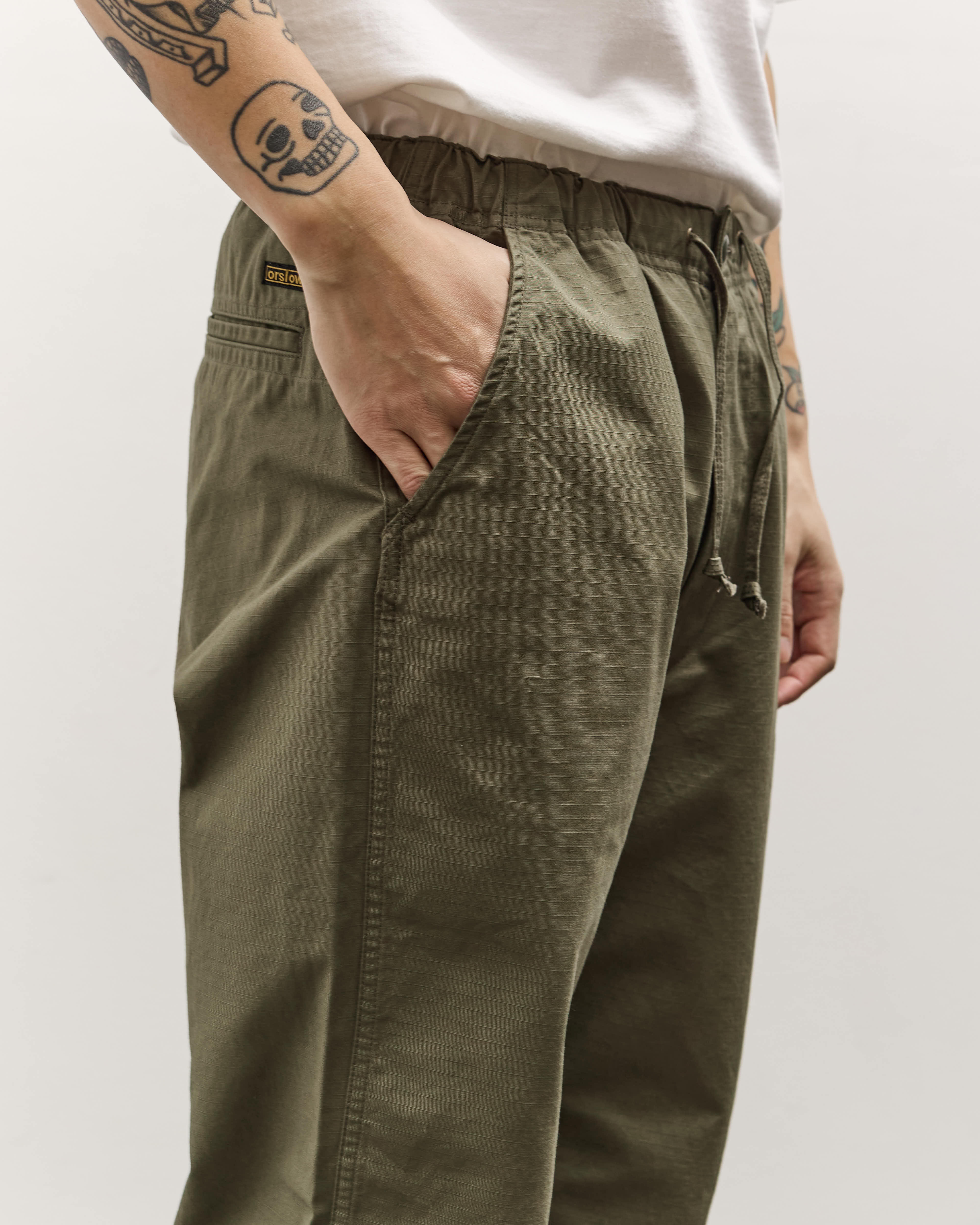 OrSlow Ripstop New Yorker Pant, Army Green - Image 6
