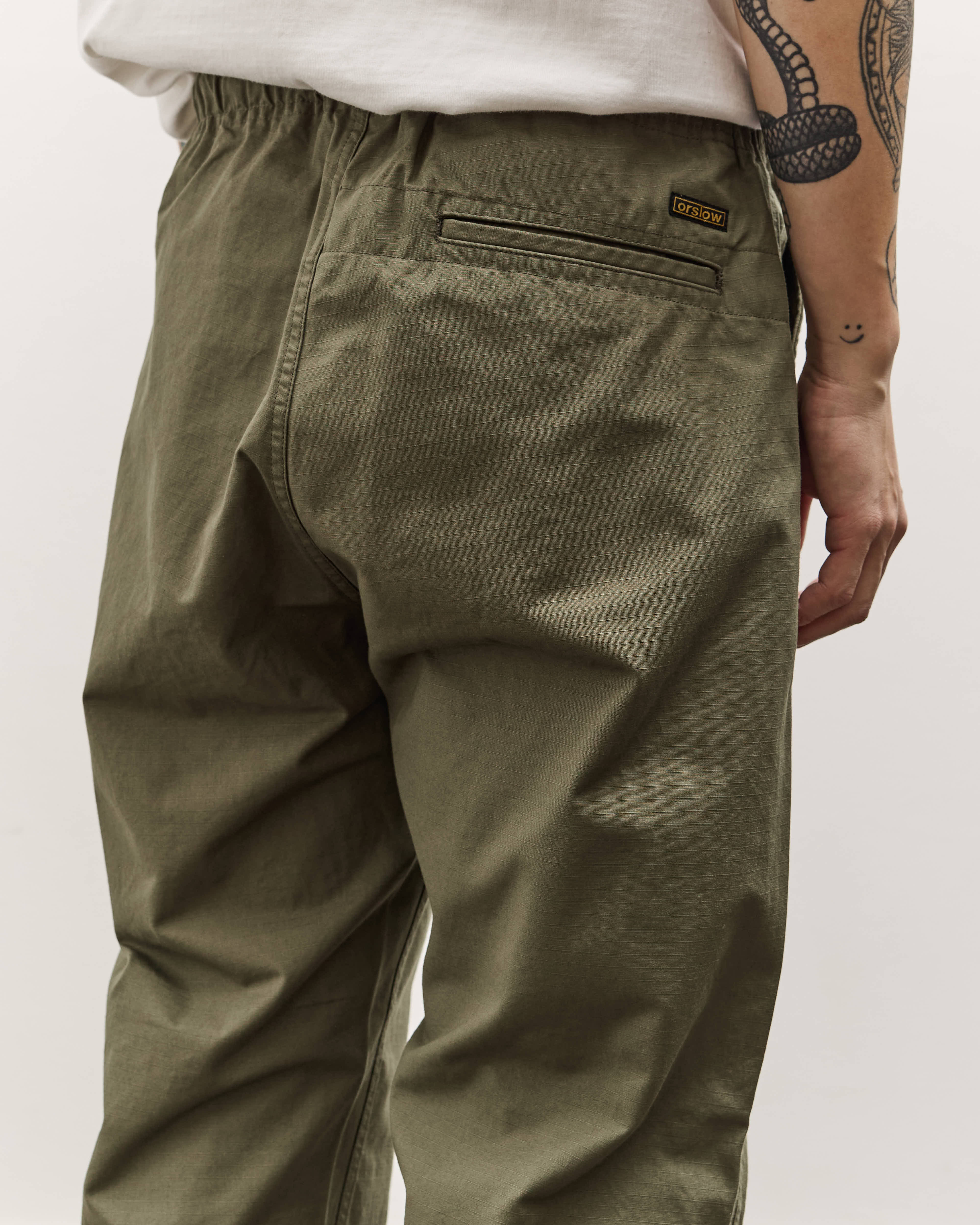 OrSlow Ripstop New Yorker Pant, Army Green - Image 7