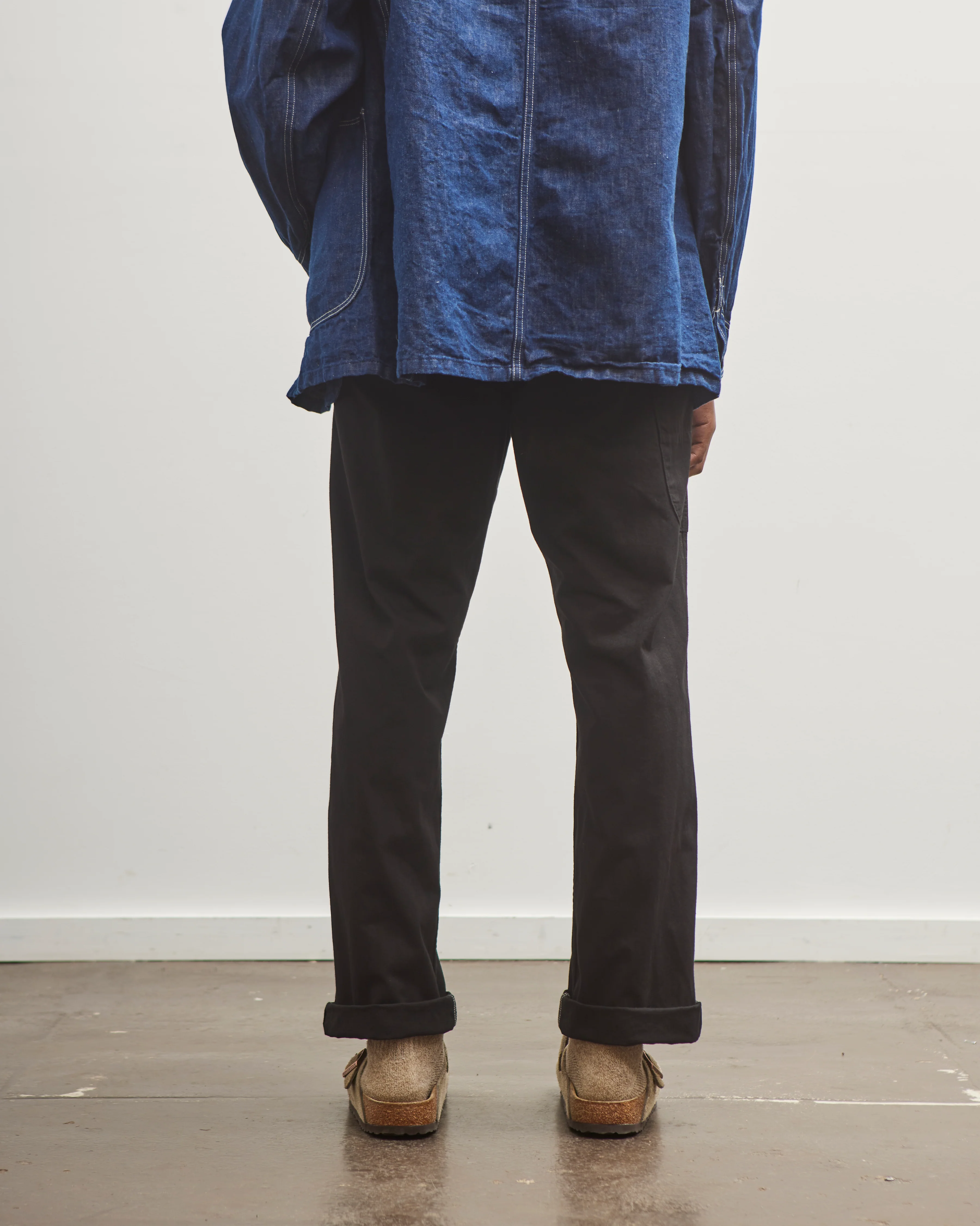 orSlow Unisex French Work Pant, Black - Image 7