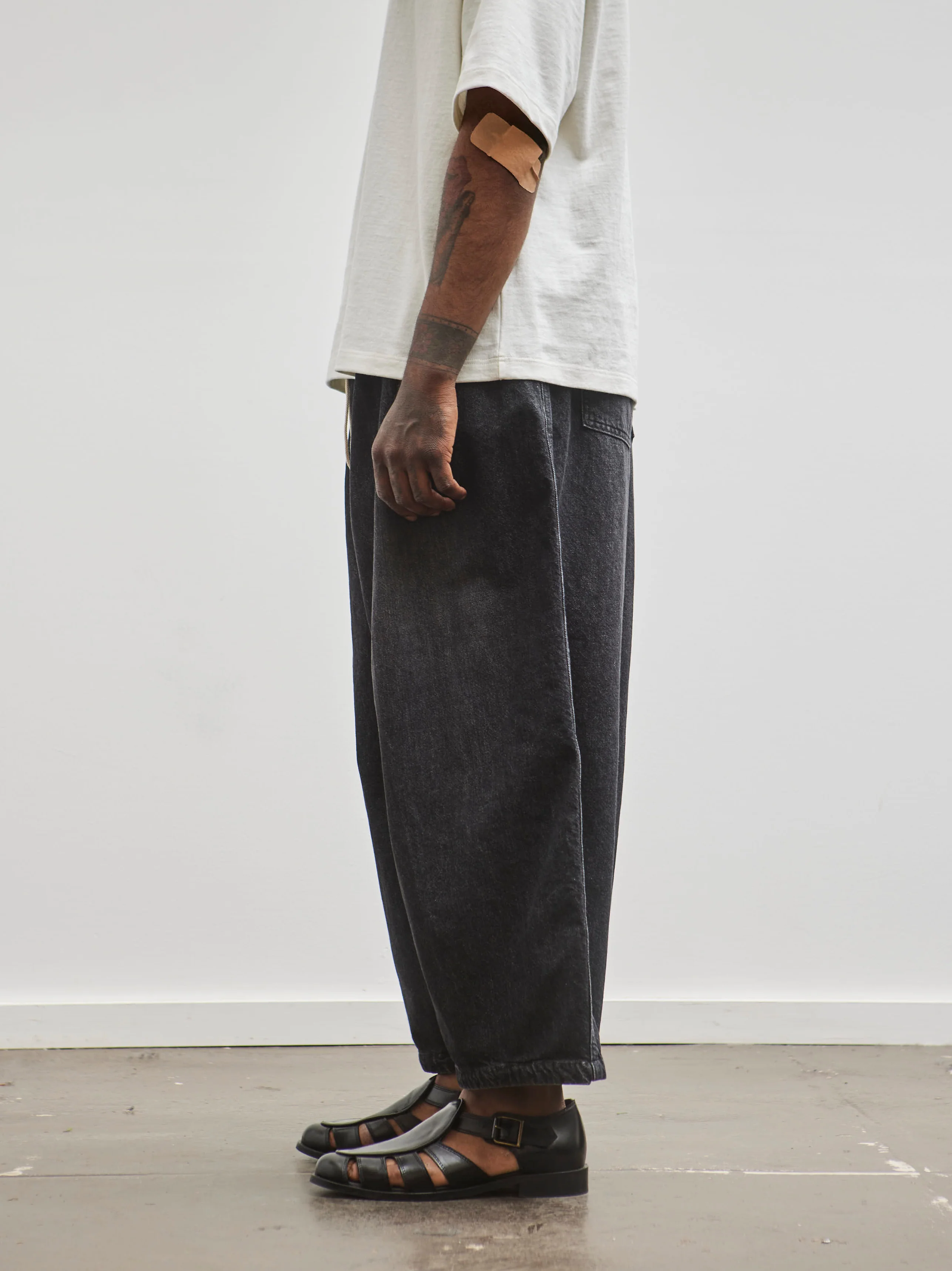 Sillage Circular Pants, Denim Washed Black - Image 5
