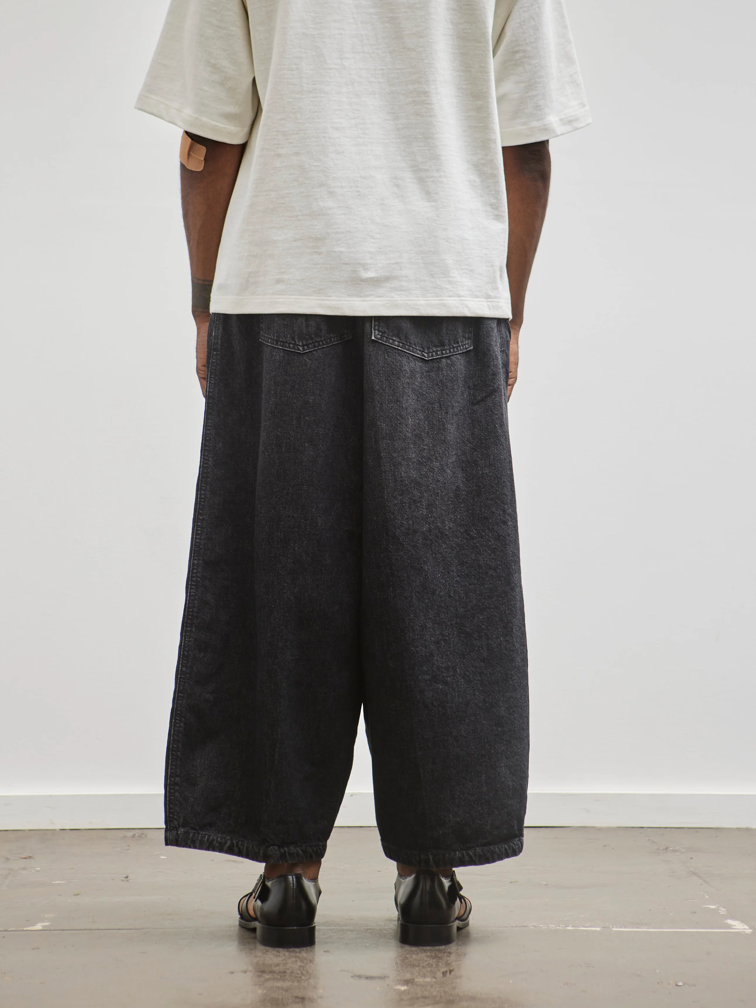 Sillage Circular Pants, Denim Washed Black - Image 6