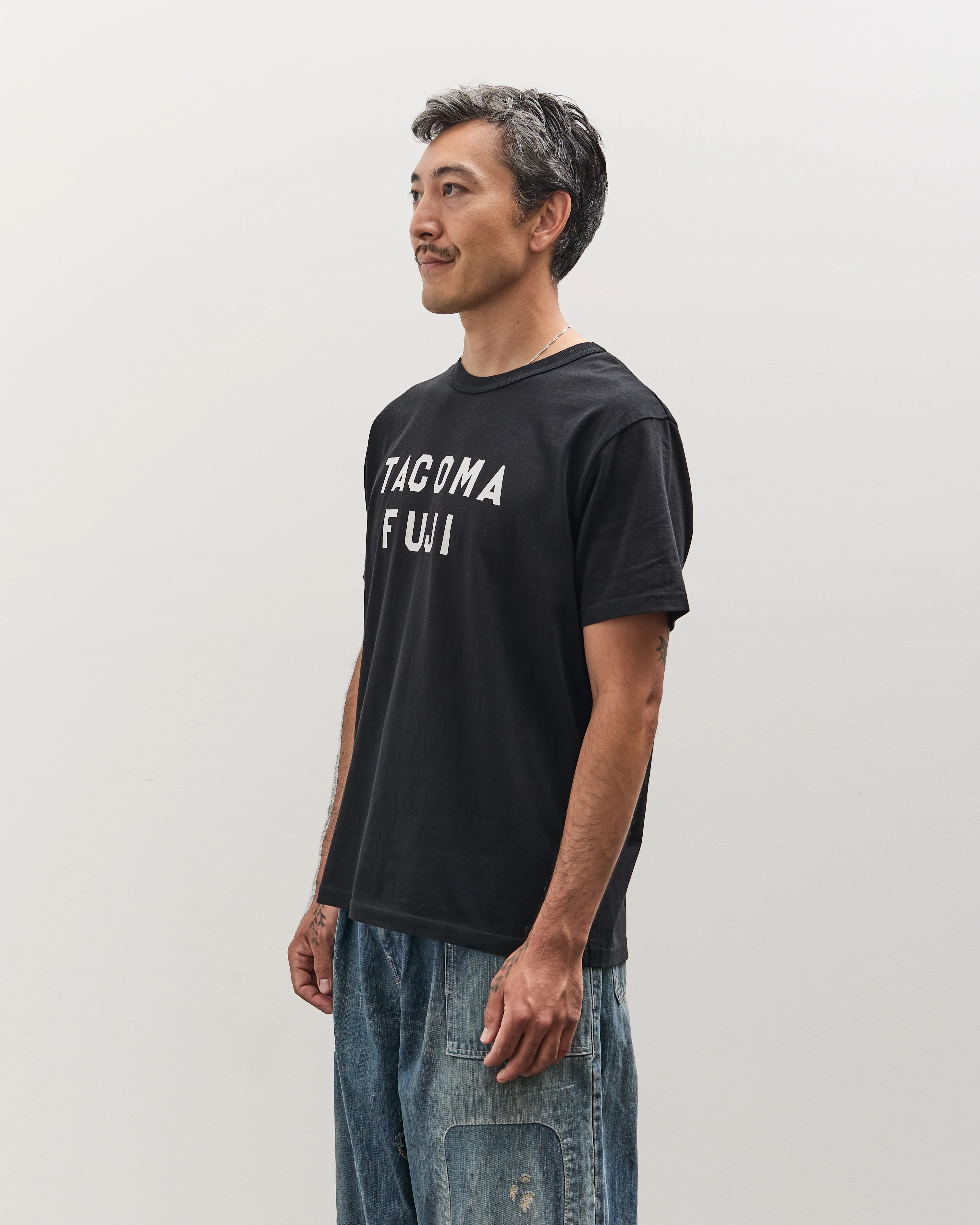 Tacoma Fuji Records OB Ver. Tee, Black - Image 4