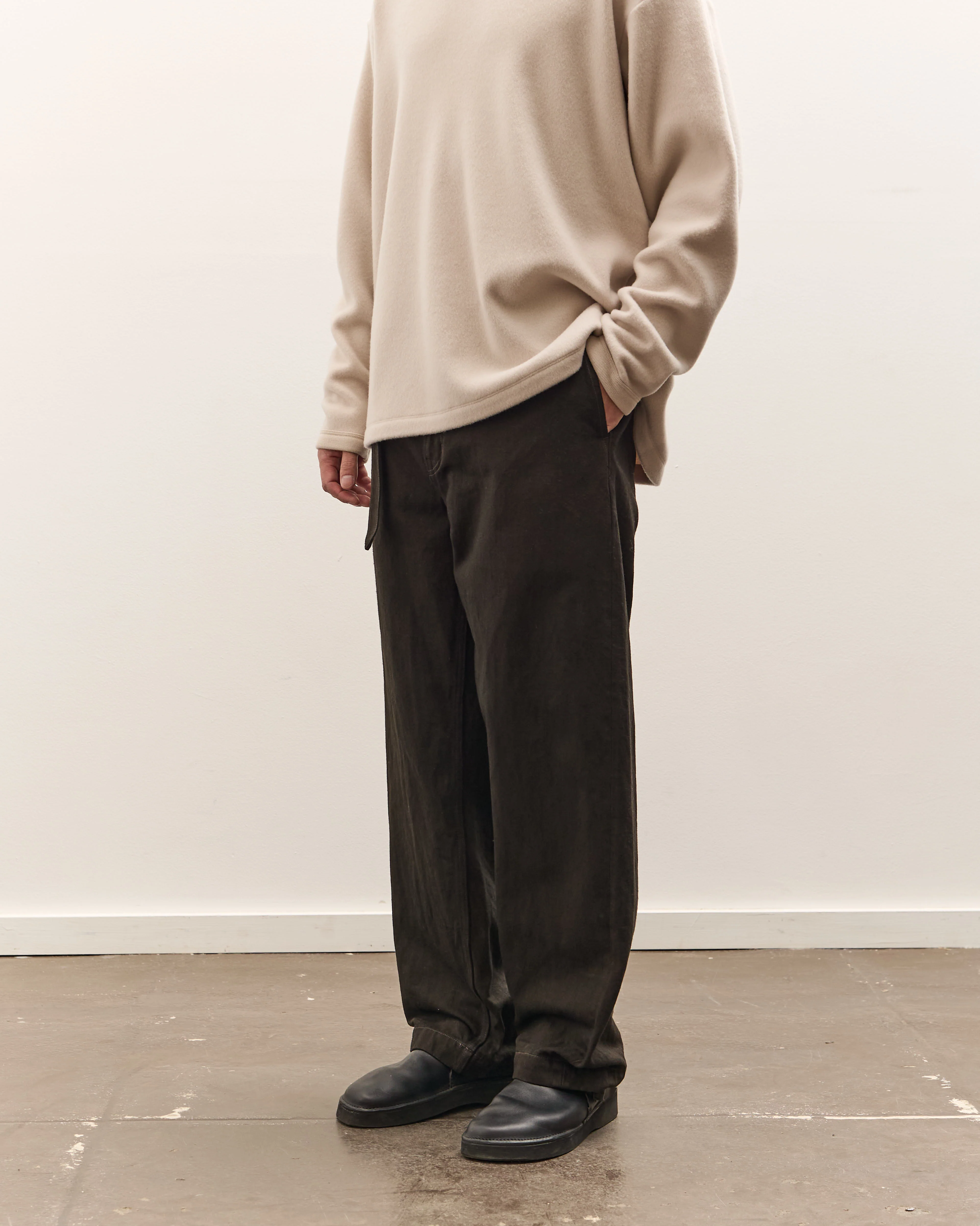 Yoko Sakamoto Belted Trousers, Kakishibu - Image 4